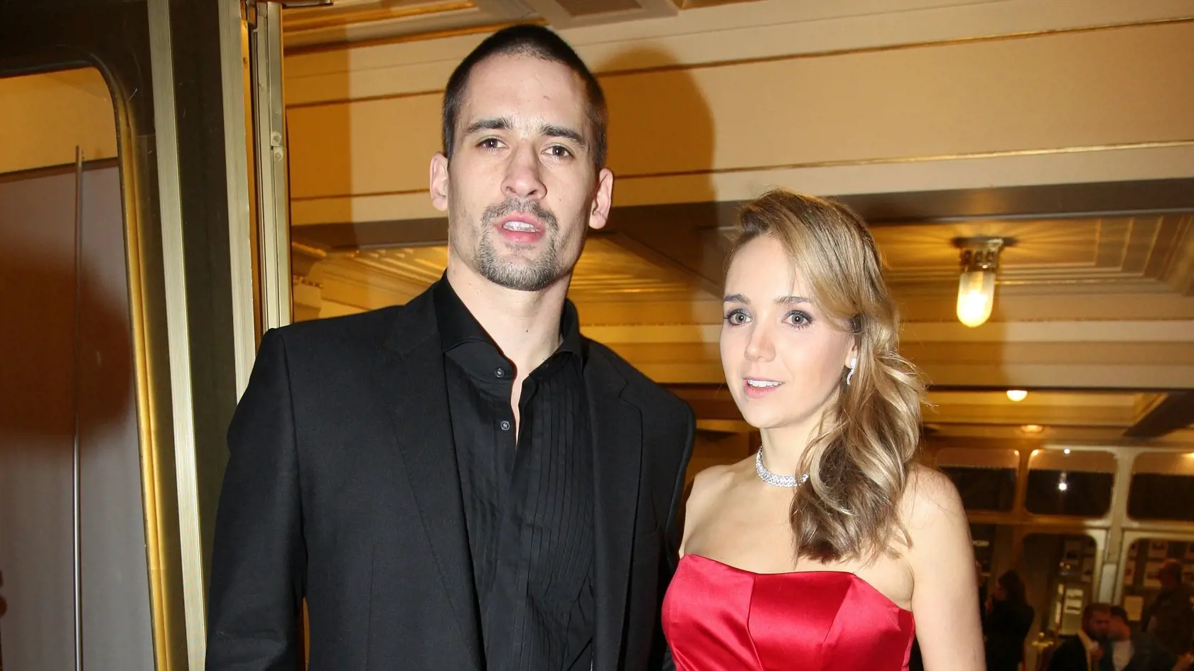 Tomáš Plekanec a Lucie Vondráčková