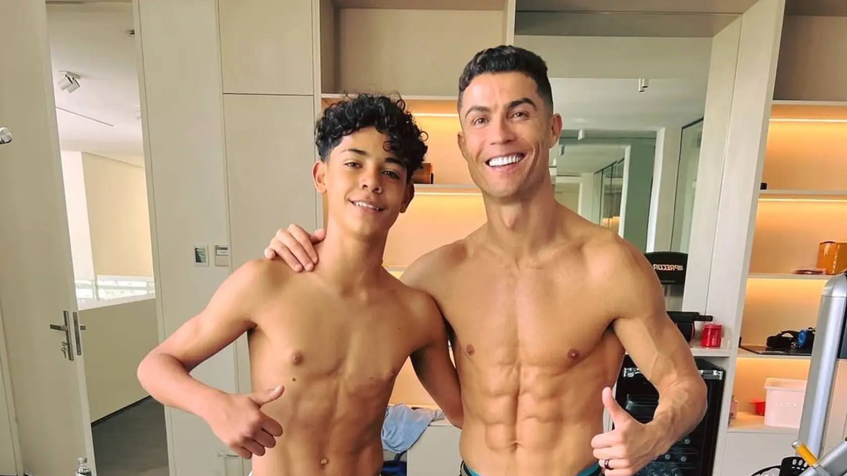 Ronaldo sa pochválil úspechom svojho potomka.