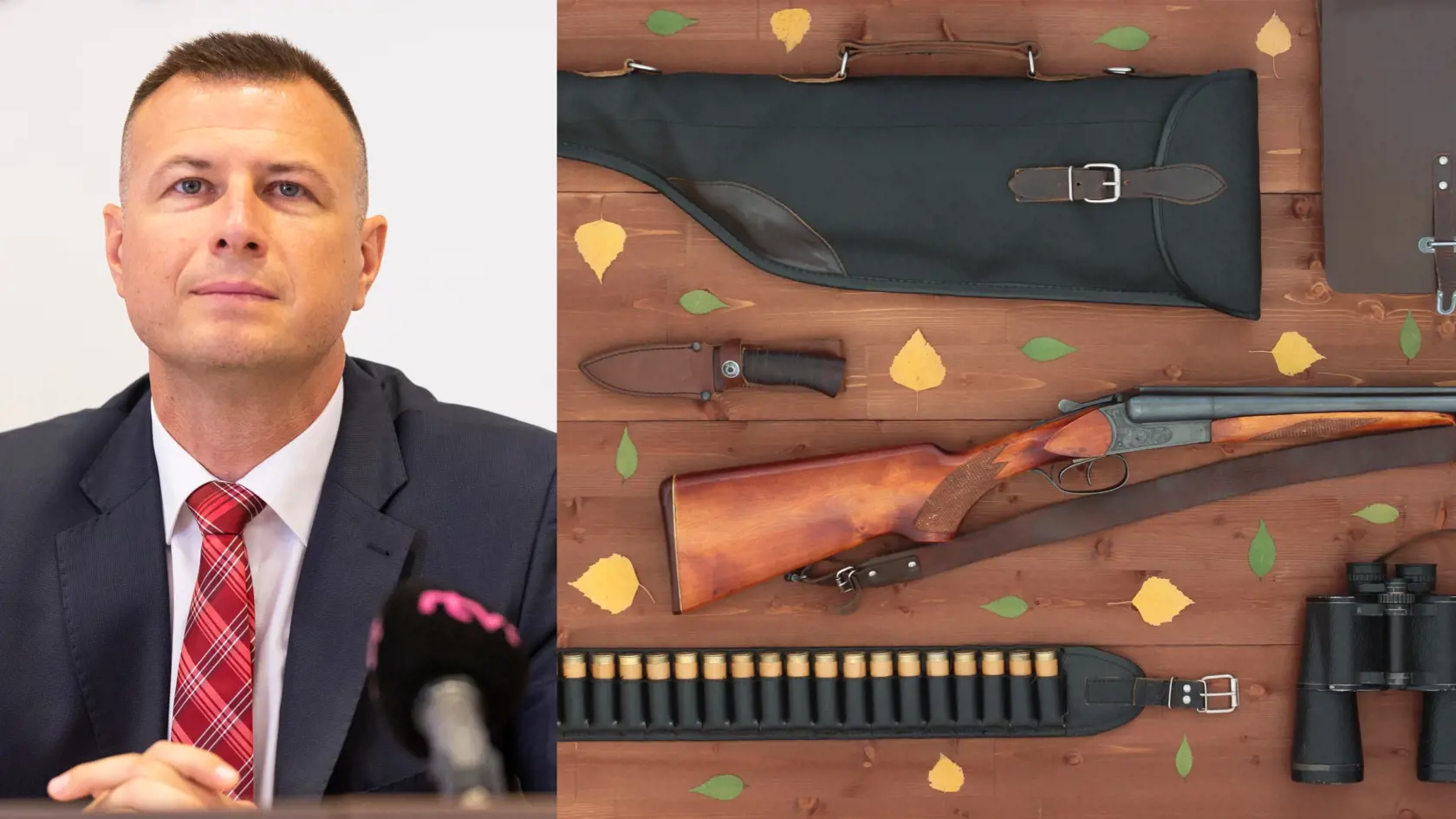 Minister spravodlivosti Gábor Gál má doma poľovnícku zbierku.