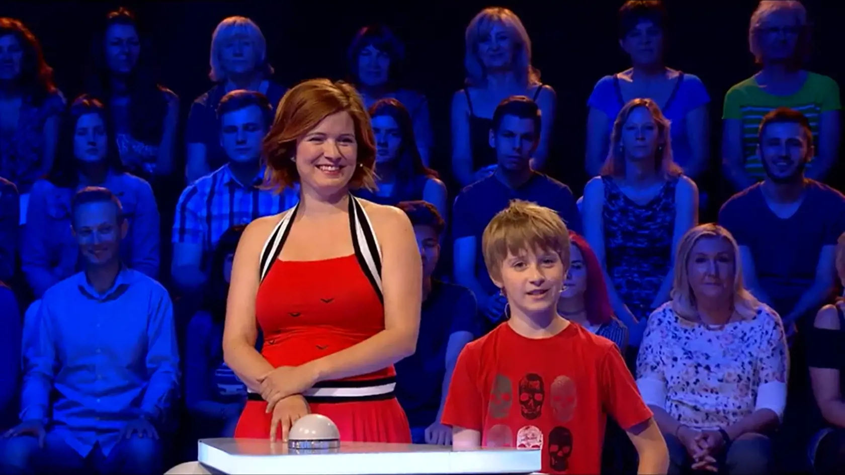 Marika Jančichová (Zuzana Norisová) s jej jediným epizódnym synom
Gorazdom (Andy Krummer).