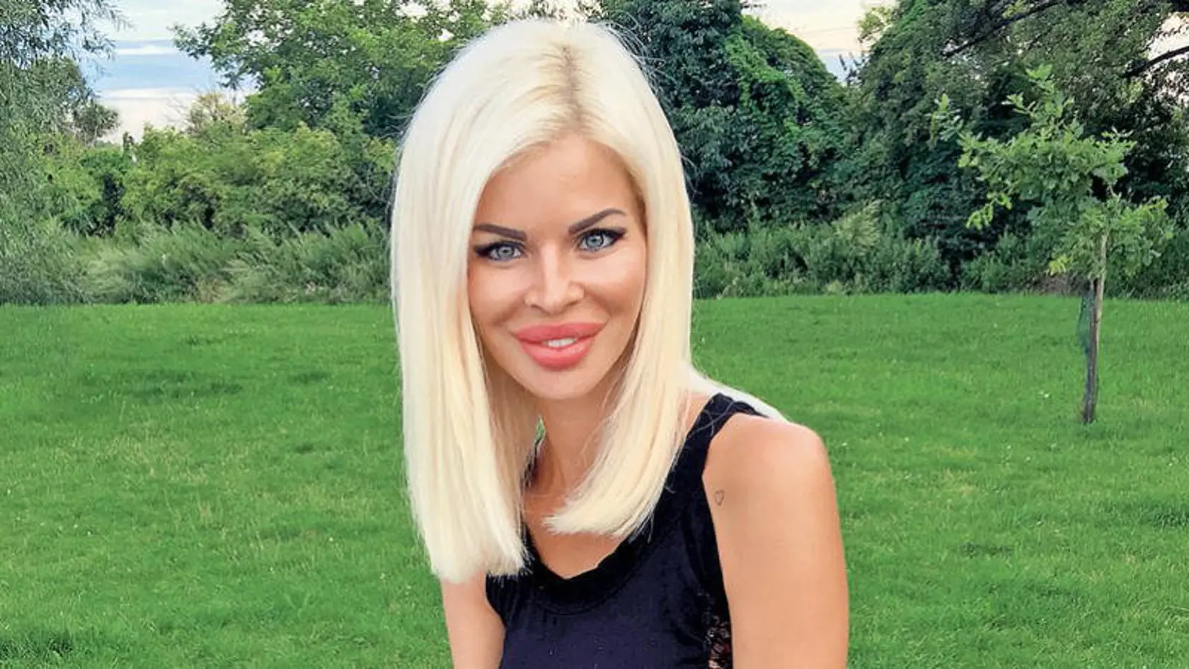 Silvia Kucherenko si tiež skrátila svoje dlhé vlasy.