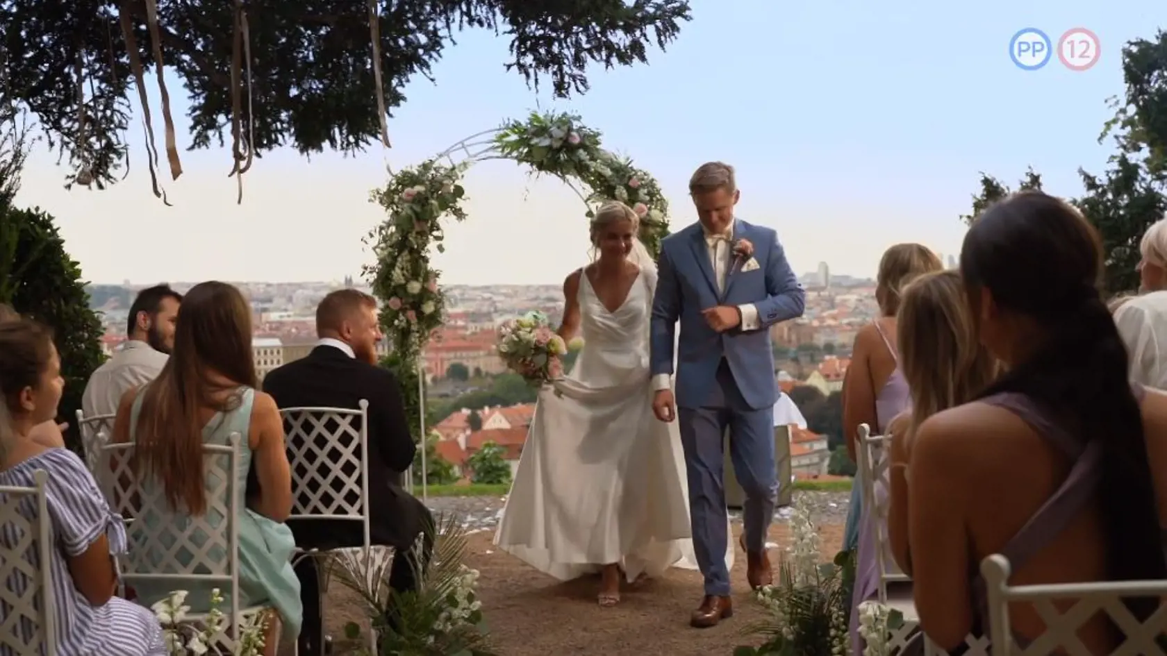 Manželia z českej svadobnej šou Natália a František.