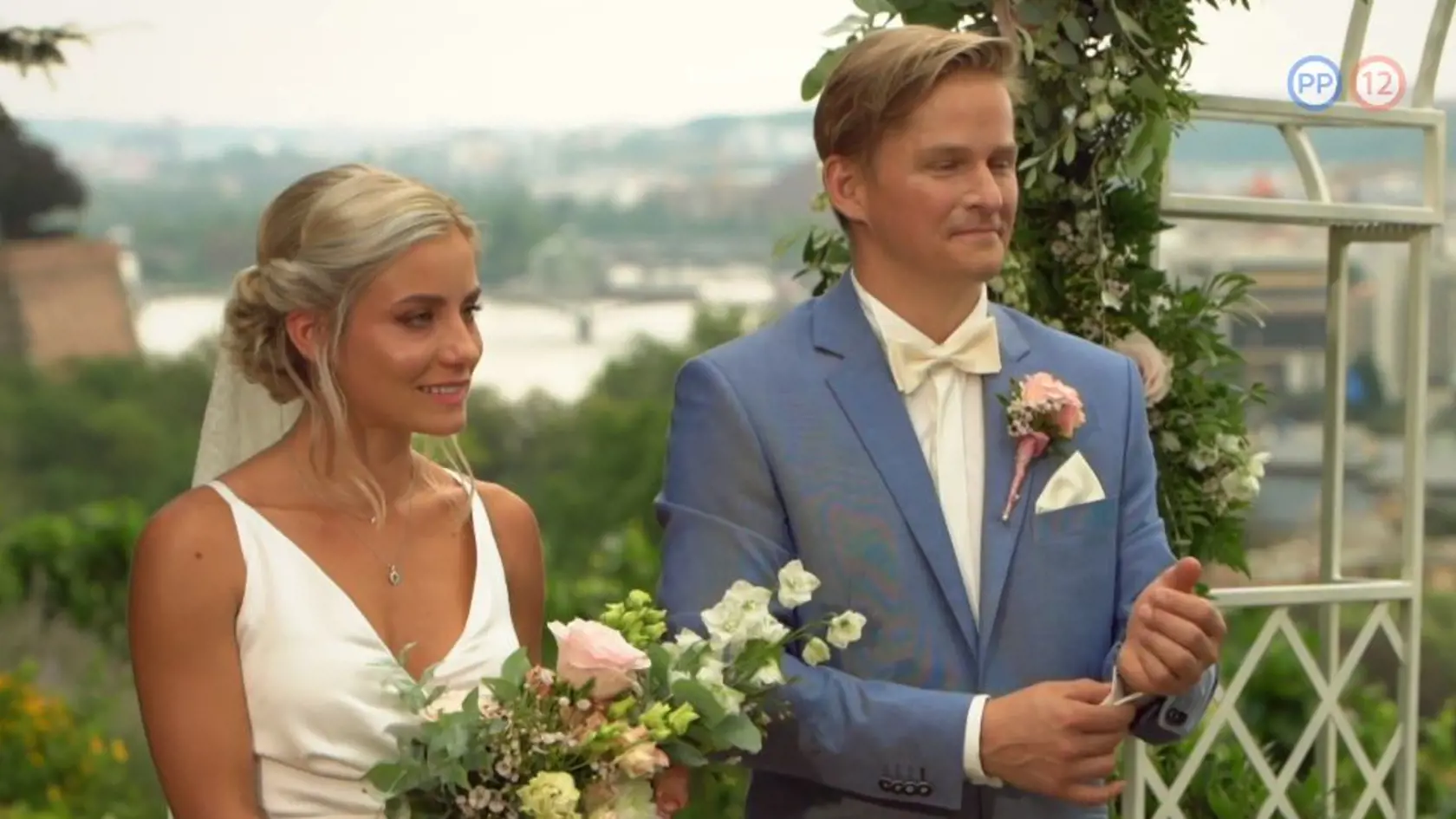 Manželia z českej svadobnej šou Natália a František.
