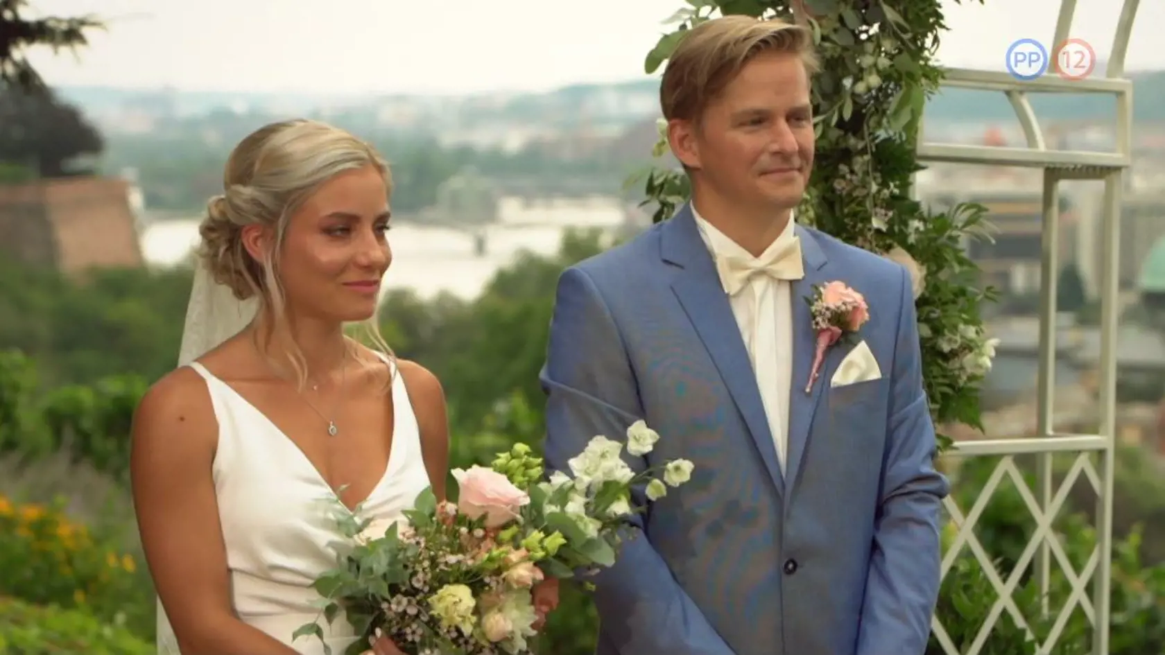 Manželia z českej svadobnej šou Natália a František.