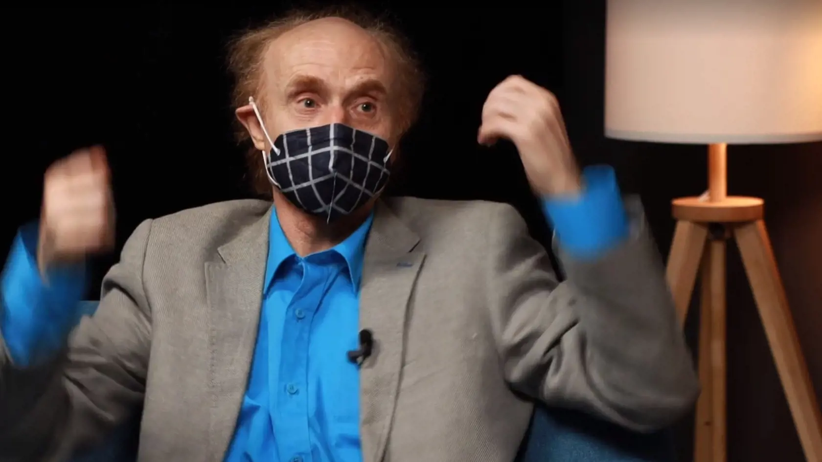 Profesor evolučnej biológie Jaroslav Flegr v rozhovore pre Seznam TV.