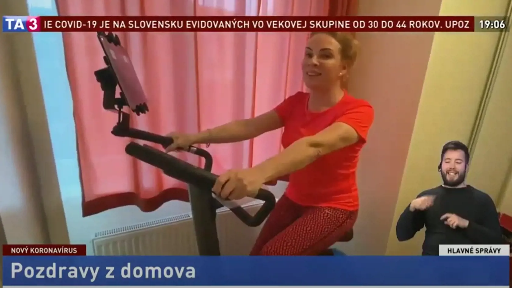 Studenková vie makať aj na rotopede.