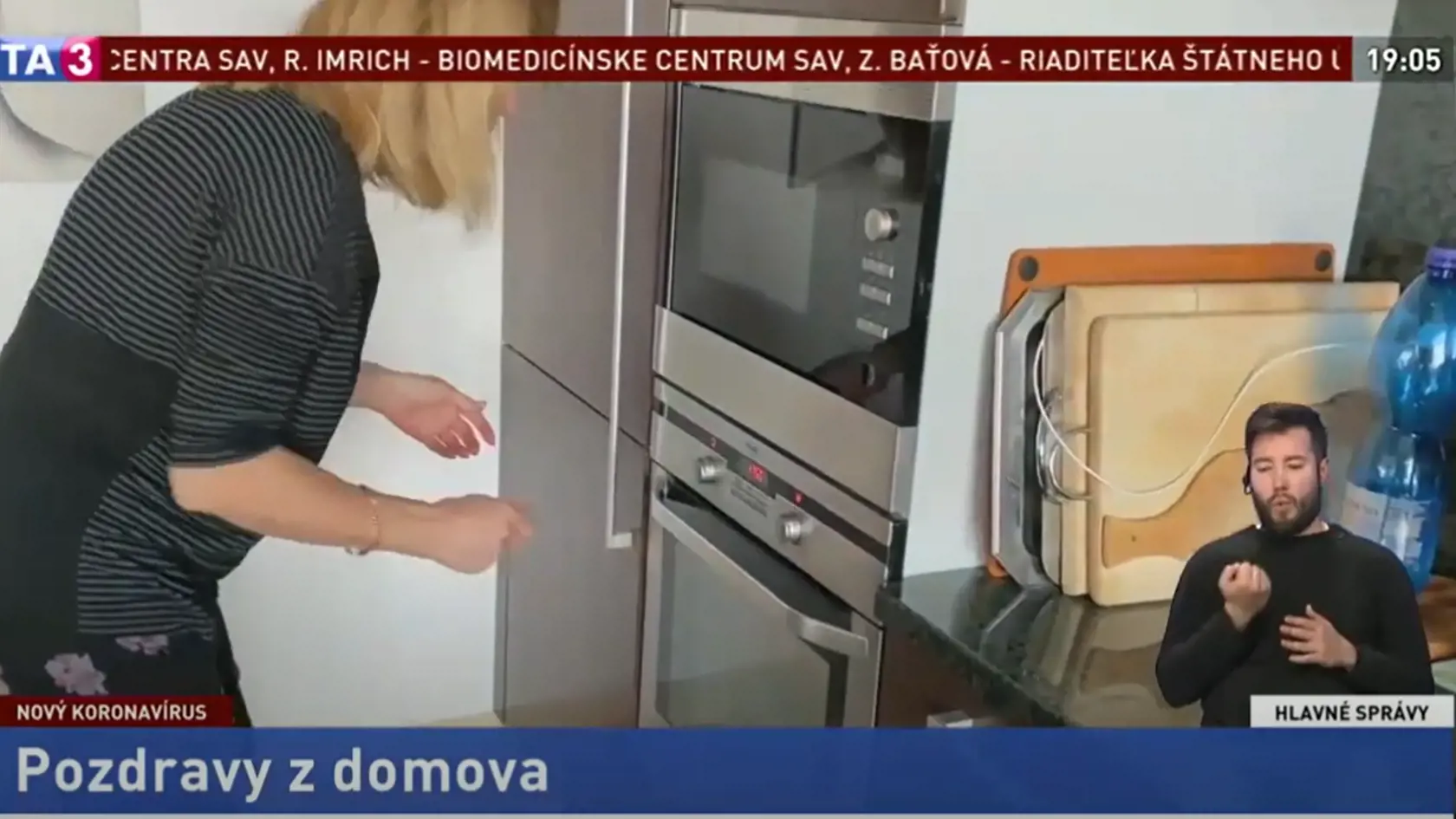 Herečka ukázala bývanie.
