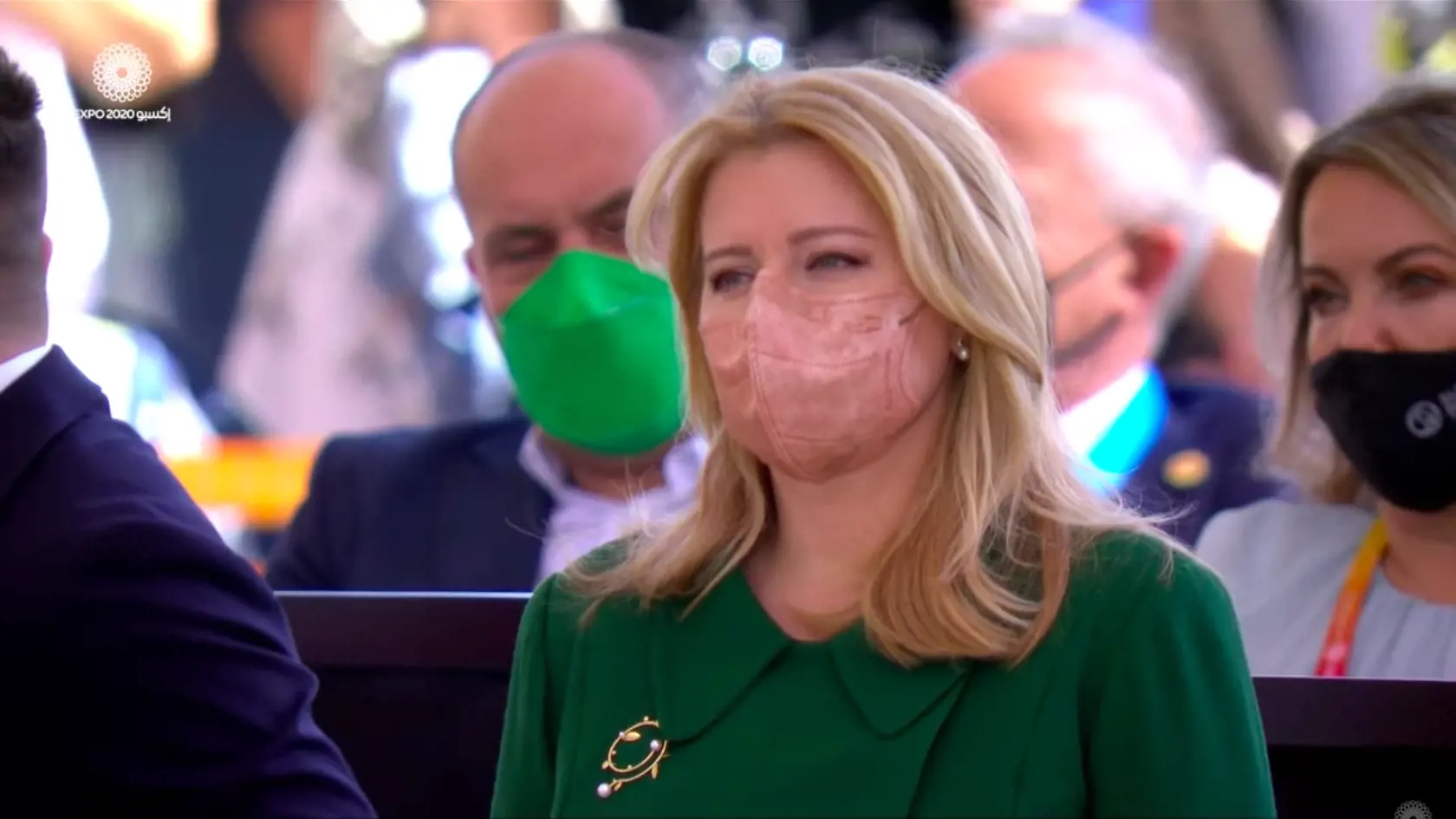 Zuzana Čaputová počas príhovoru.