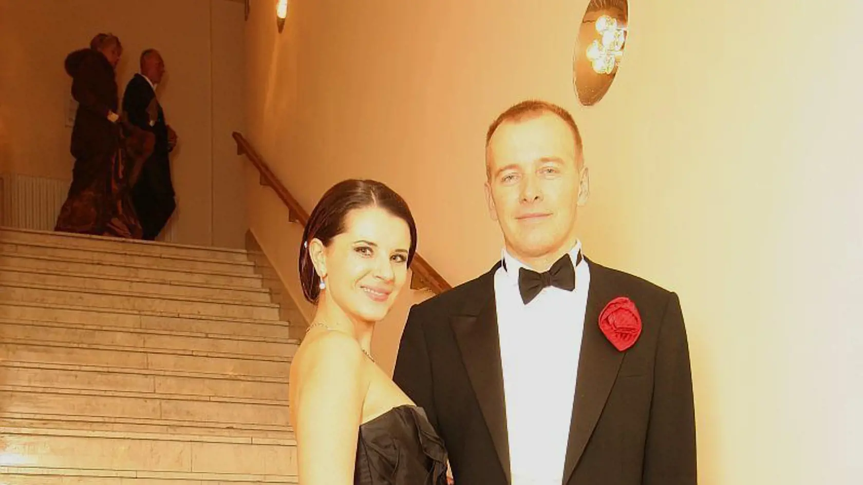 2009: Kollár a Lucia Lazarová, dcéra jeho kamaráta Michala Lazara.