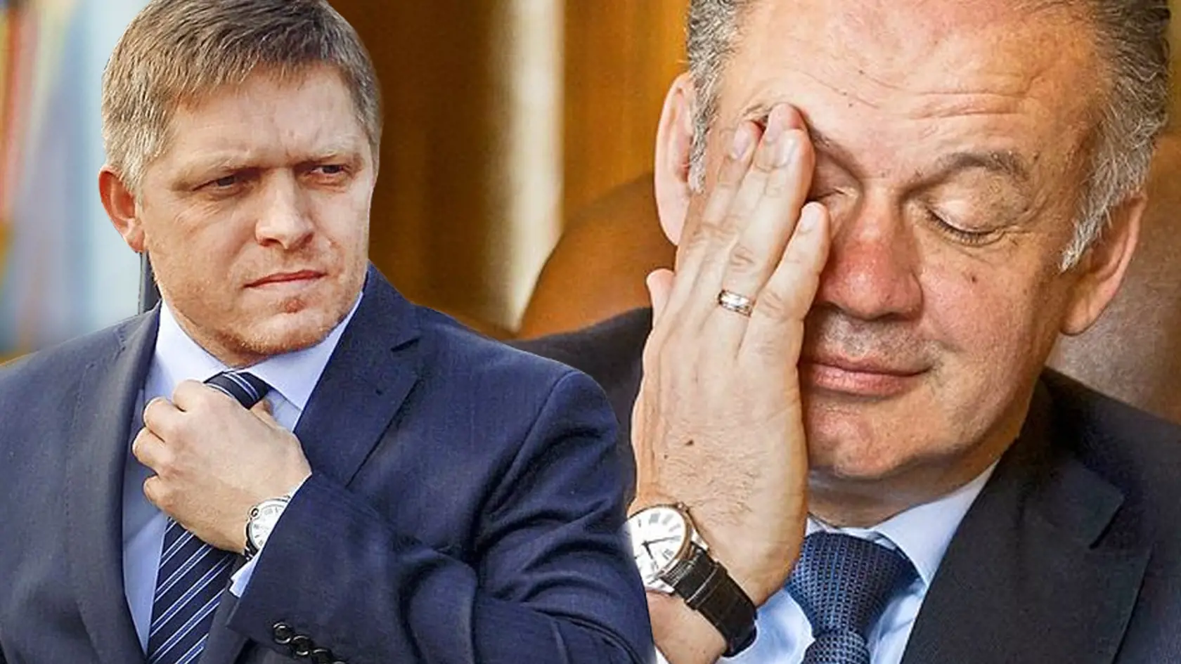 Róbert FIco a Andrej Kiska