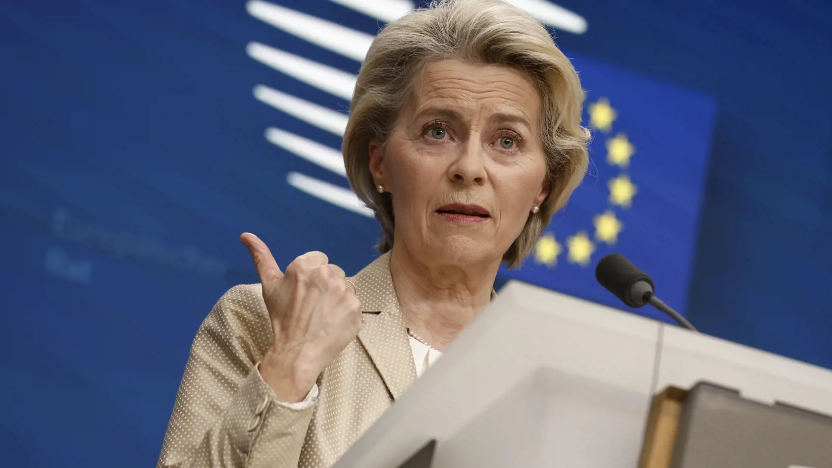 Predsedníčka Európskej komisie (EK) Ursula von der Leyenová.