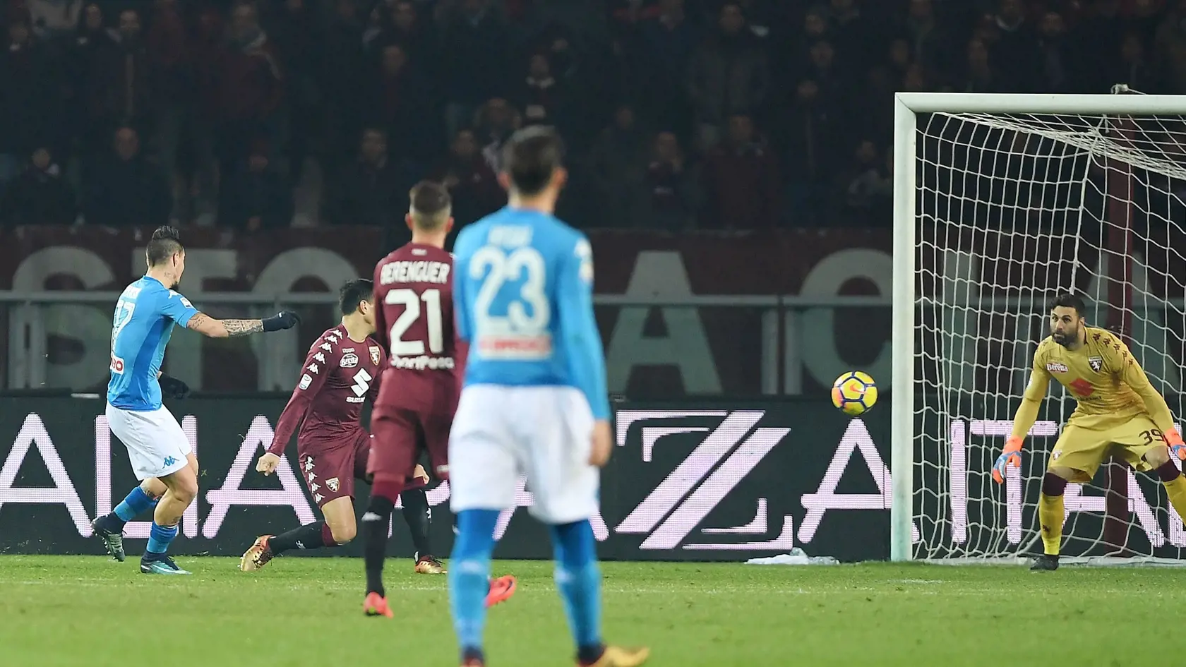 Marek Hamšík konečne prelomil strelecké mlčanie a 115. gólom vyrovnal klubový rekord Diega Maradonu.