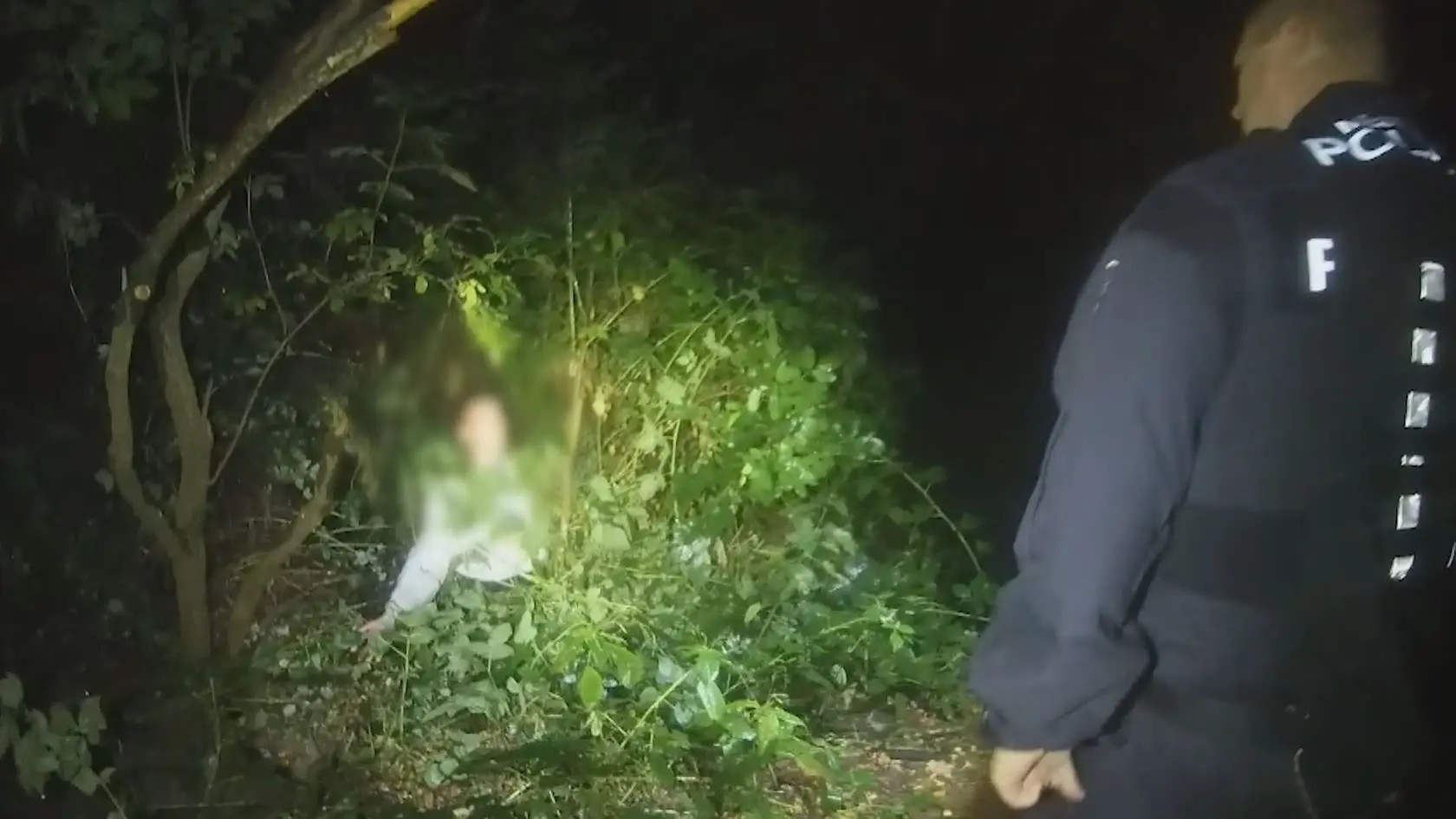 Muža z ostružinového kríku vyslobodila mestská polícia v Kladne. 