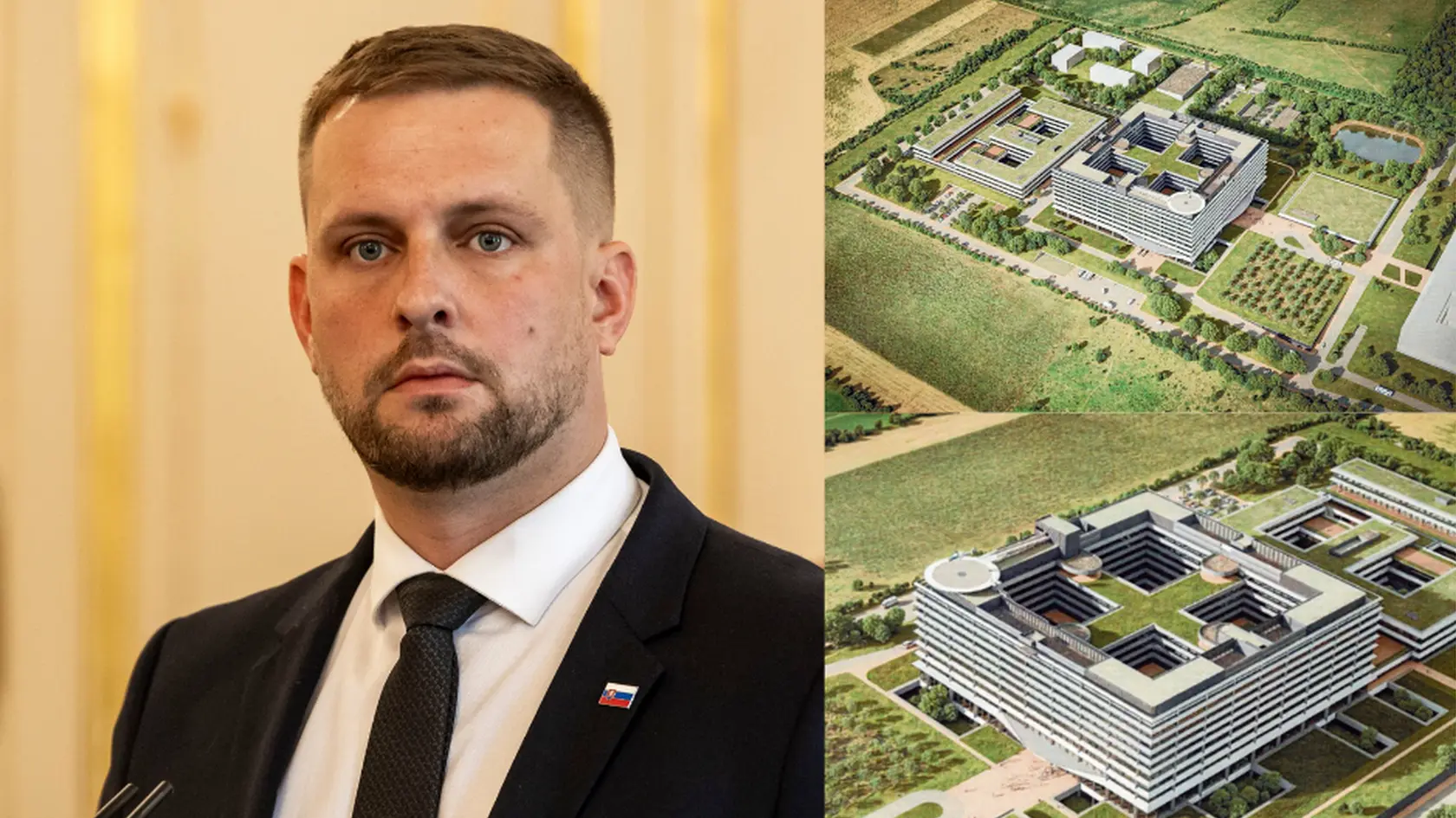 Minister zdravotníctva Kamil Šaško predstavil prvé vizualizácie megaprojektu.