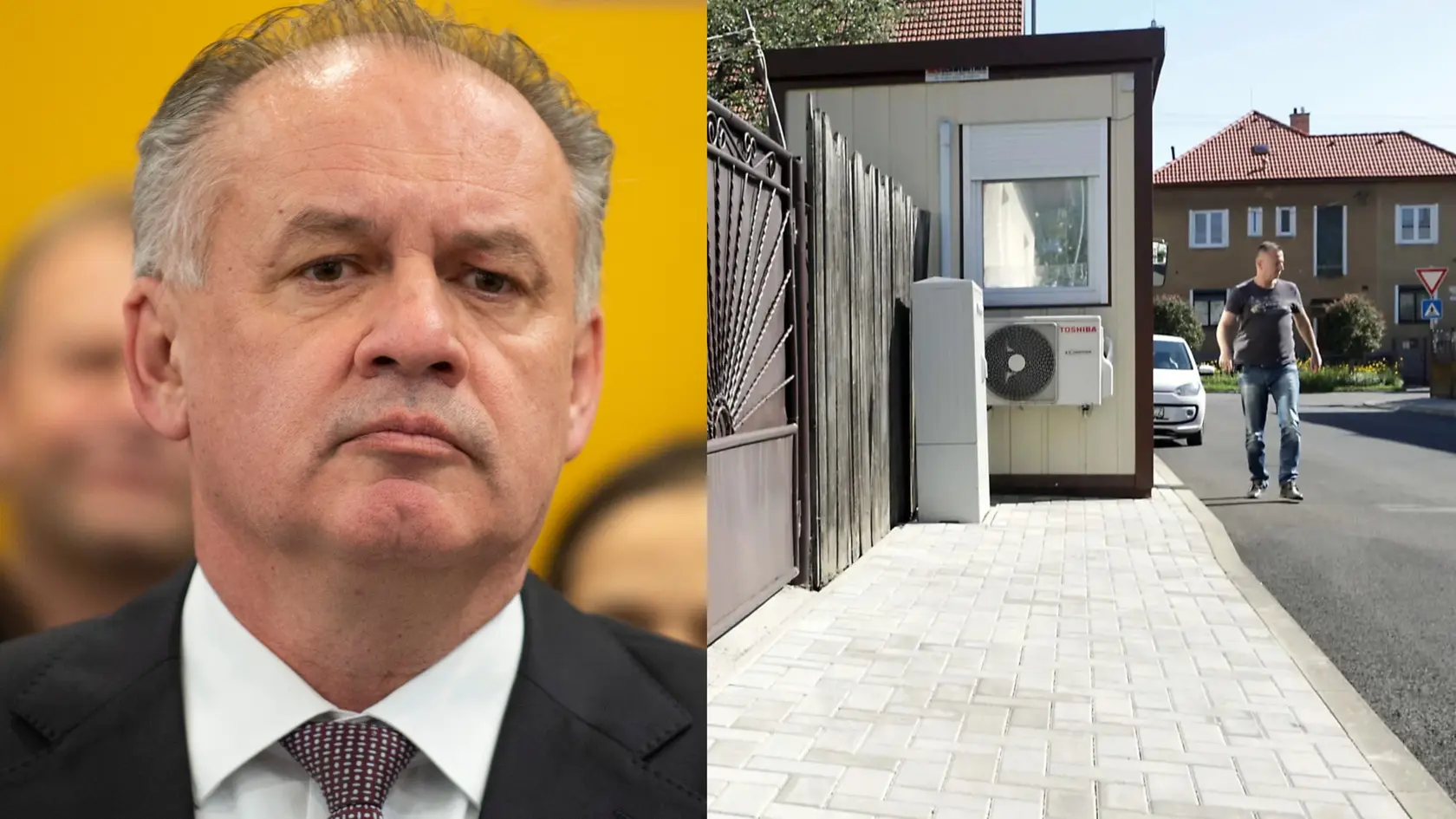 Andrej Kiska prišiel o ochranku, ktorá ho strážila z búdky oproti jeho domu.