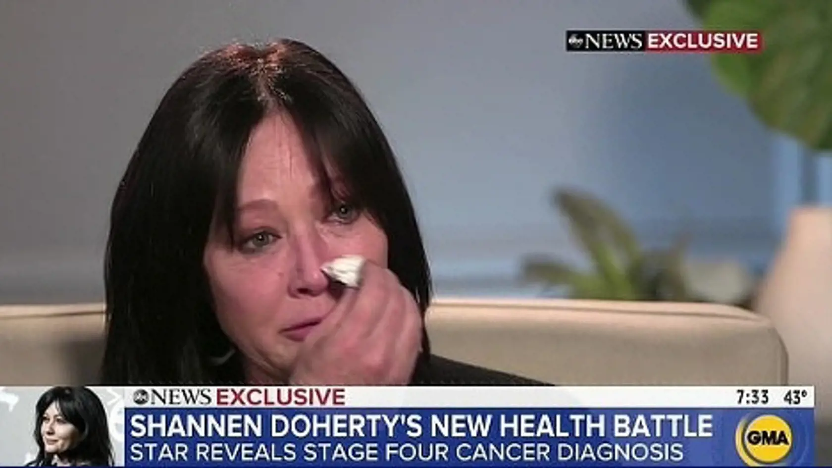 Shannen Doherty v rozhovore, kde priznala, že sa jej choroba vrátila.