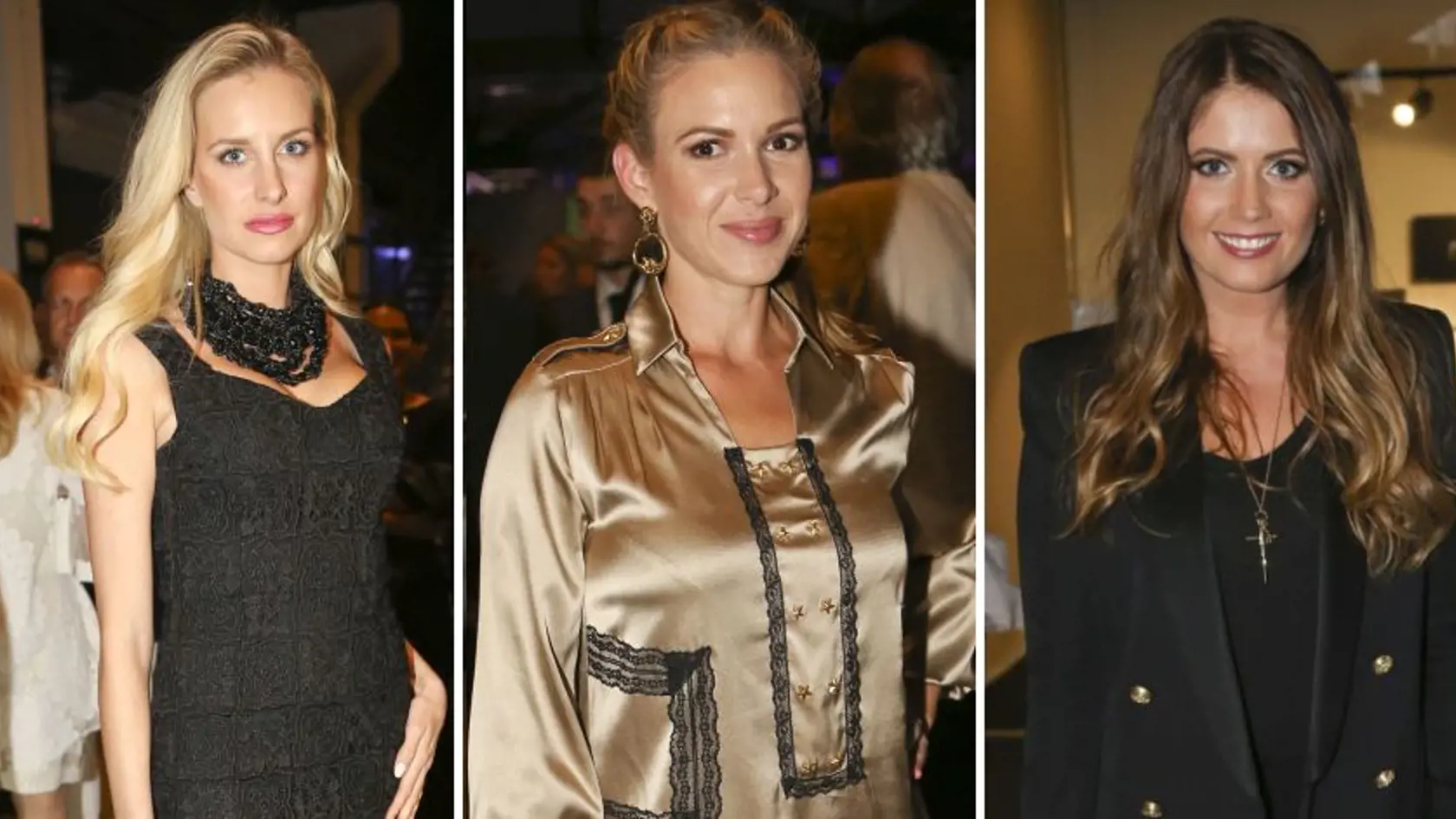 Na snímke zľava Denisa Mendrejová, Lucia Forman Habancová a Emma Tekelyová.