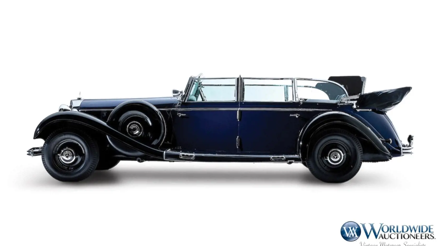 Mercedes-Benz 770K Grosser Open Tourer  z roku 1939 patril Adolfovi Hitlerovi.