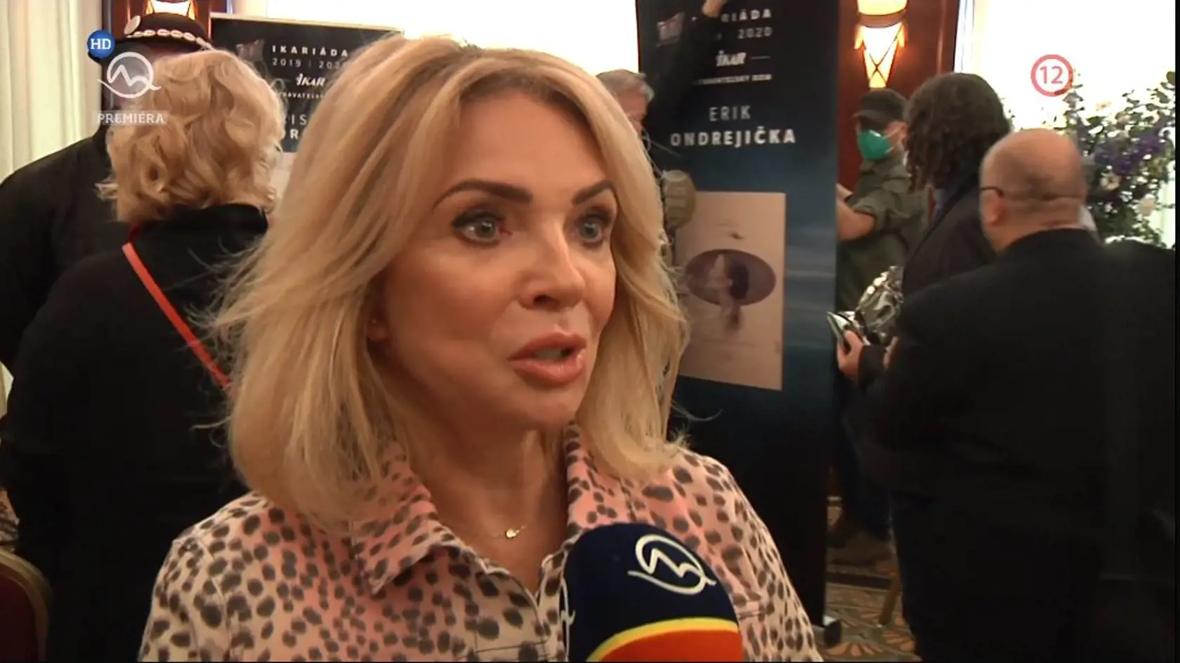 Zdena Studenková v štýlovej leopardej bundičke.
