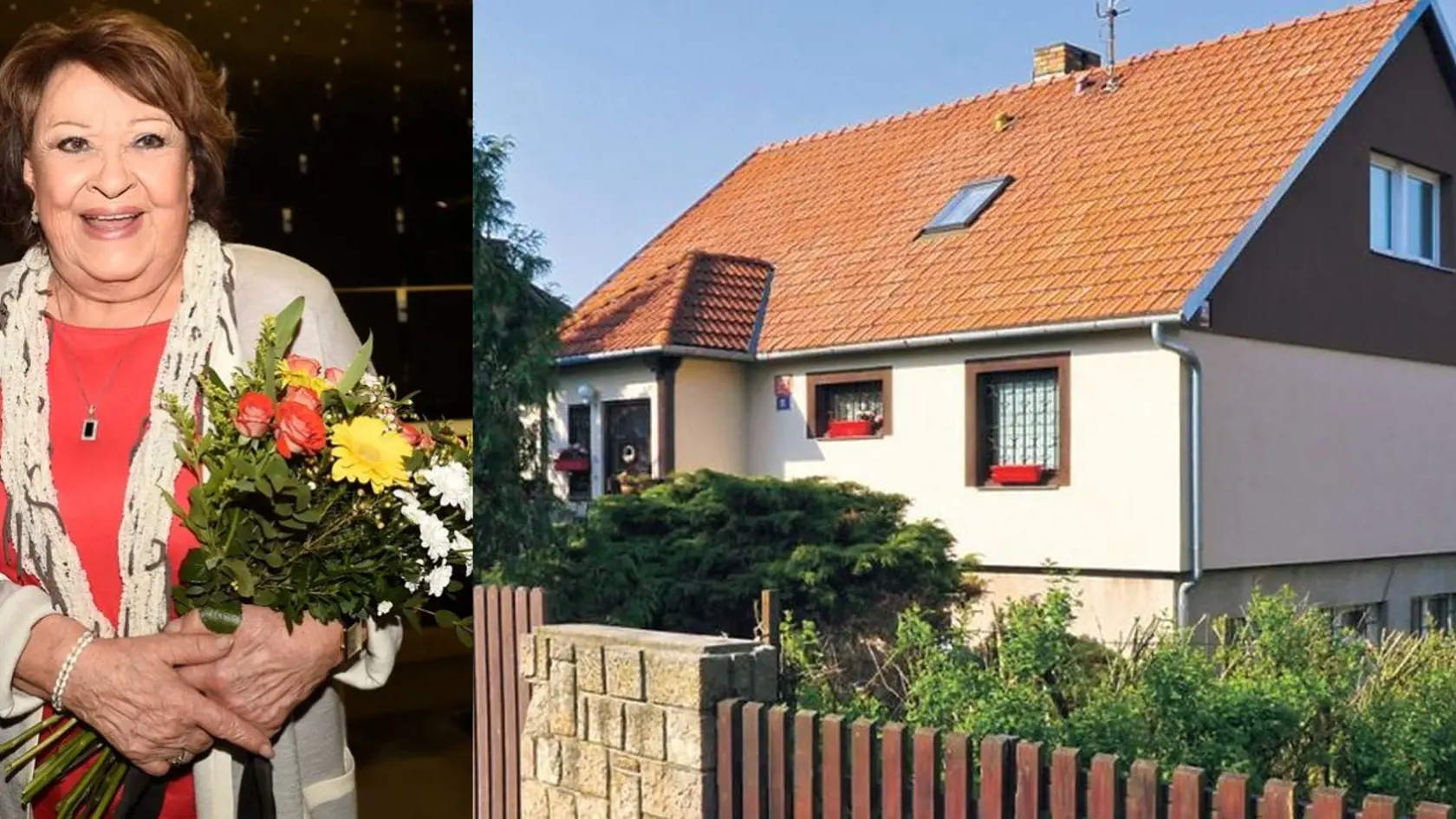 Dom Jiřiny Bohdalovej.