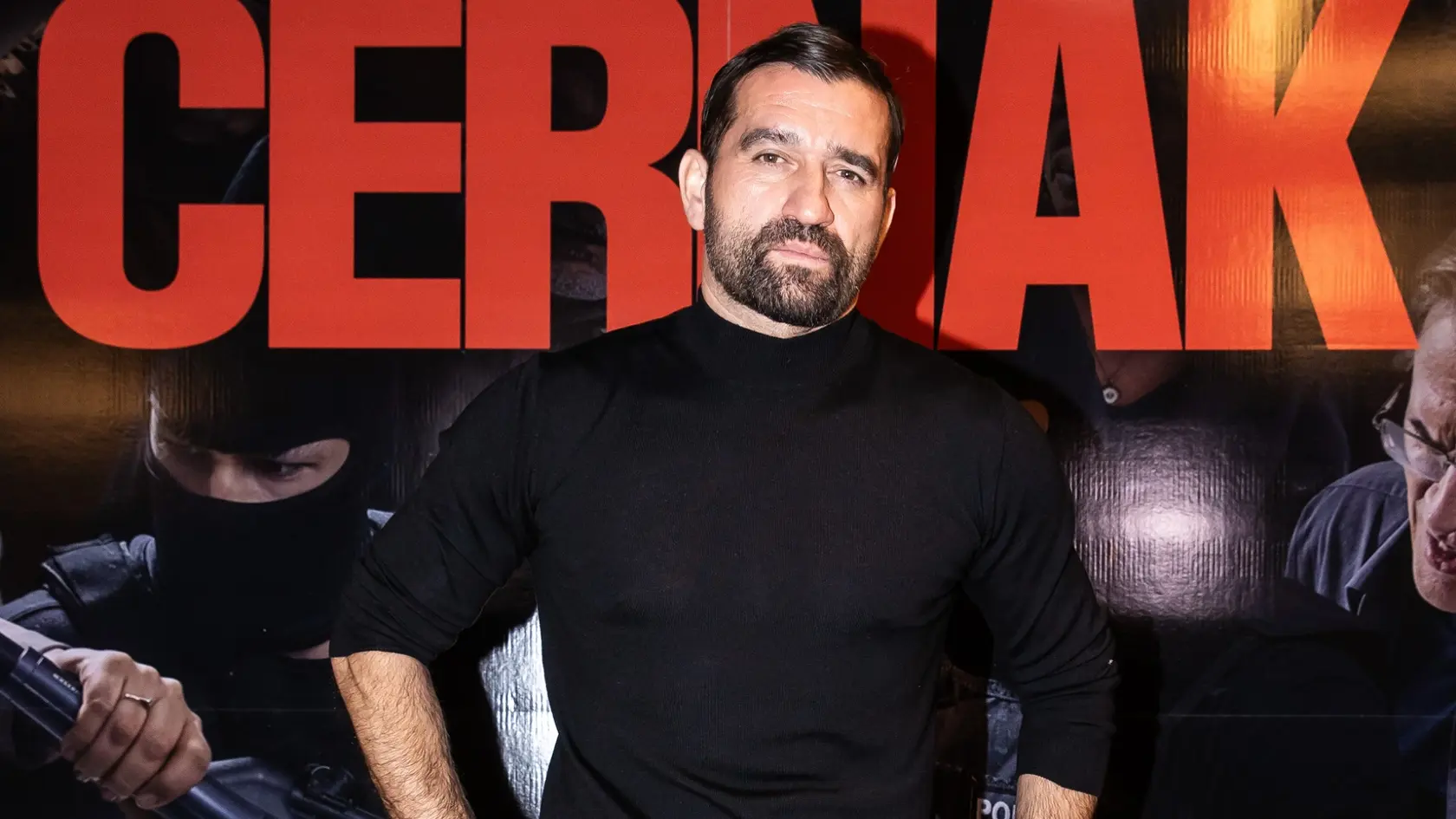 Bratislavská premiéra filmu Černák. Na snímke Milan Ondrík.
