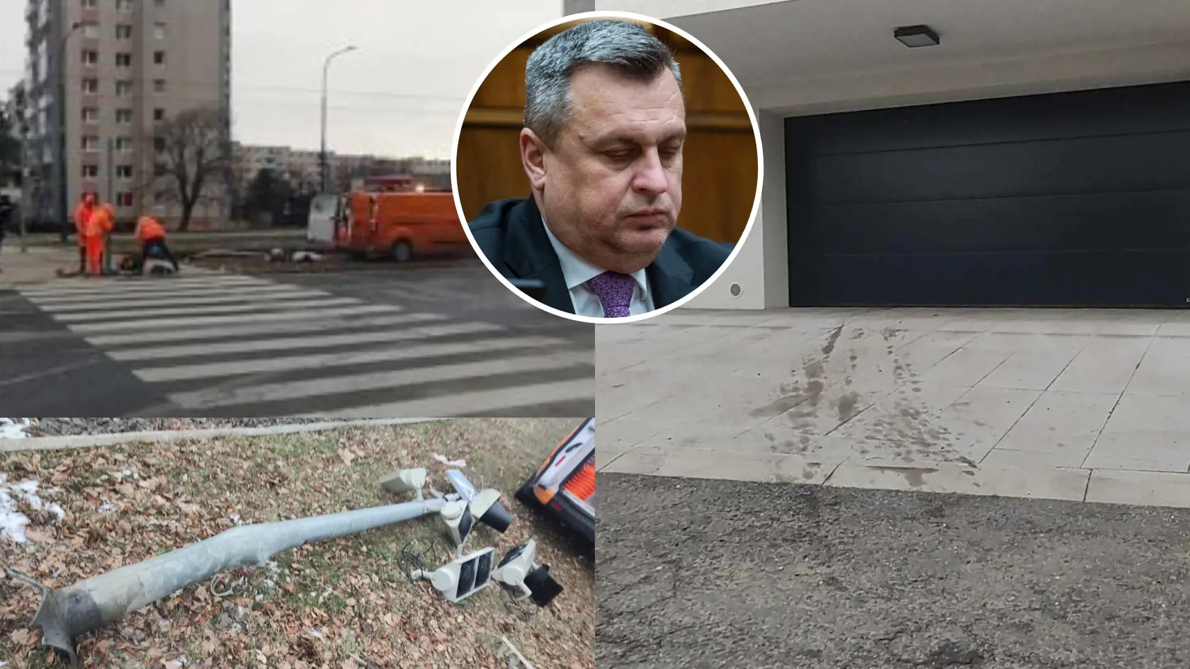 Andrej Danko nabúral do semaforu v Dúbravke, z miesta nehody odišiel. Polícia ho vystopovala podľa olejových škvŕn, ktoré viedli do jeho garáže.