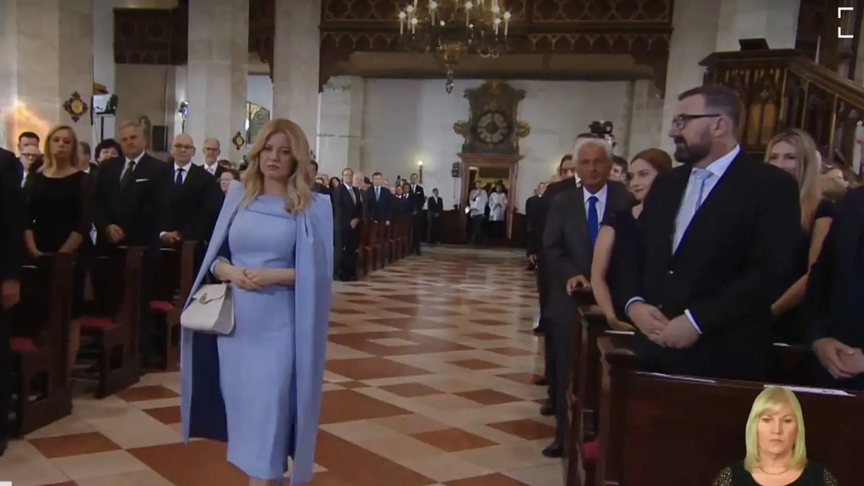 Prezidentka nevenovala Konečnému ani pohľad.