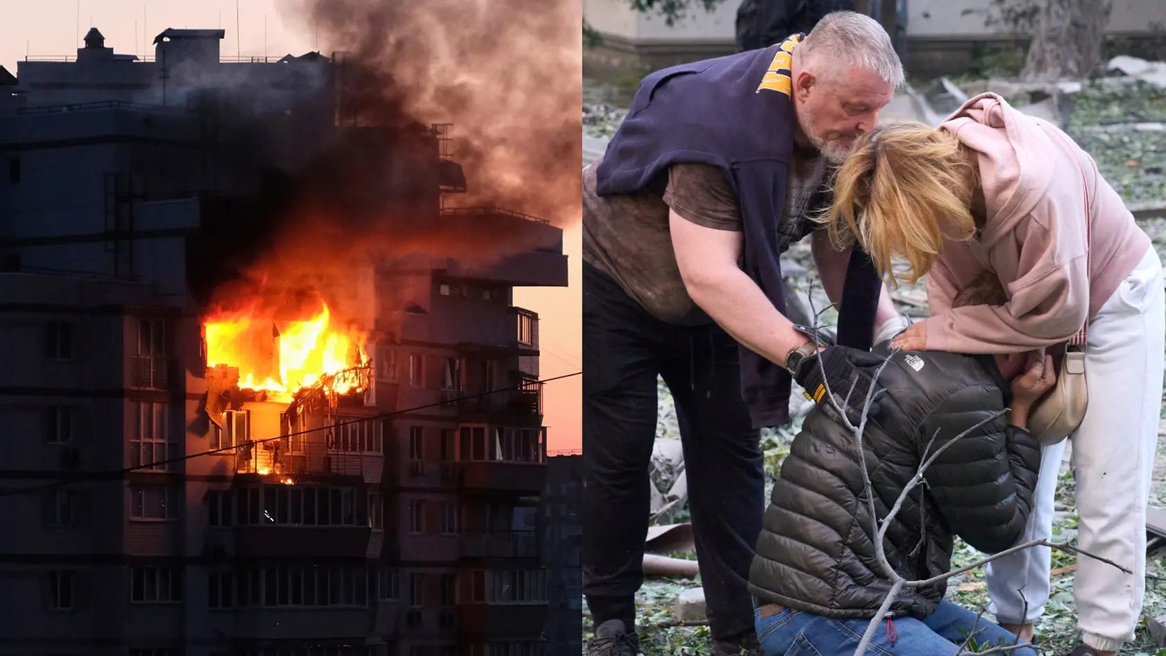 Ruské nočné dronové a raketové útoky na hlavné mesto Kyjev si vyžiadali najmenej 14 obetí na životoch.