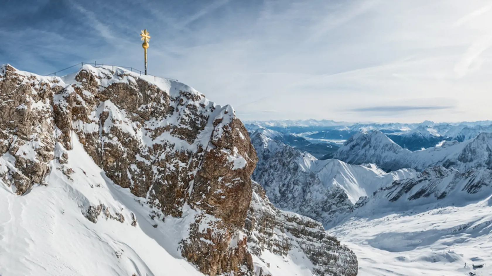 Wonderful,Winter,Day,On,The,Zugspitze