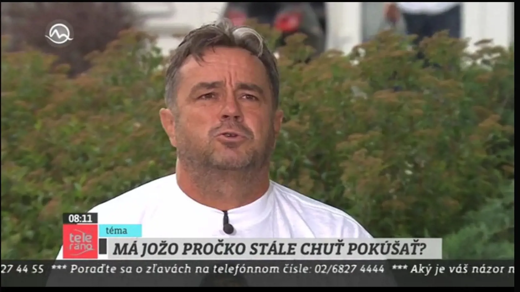 2016 - Pred rokom zavítal do Markízy, kde si v Teleráne vyrobil menší trapas. Pročko chcel napodobniť hlas malého dievčatka a k slove ujo prihodil aj písmenko ch.