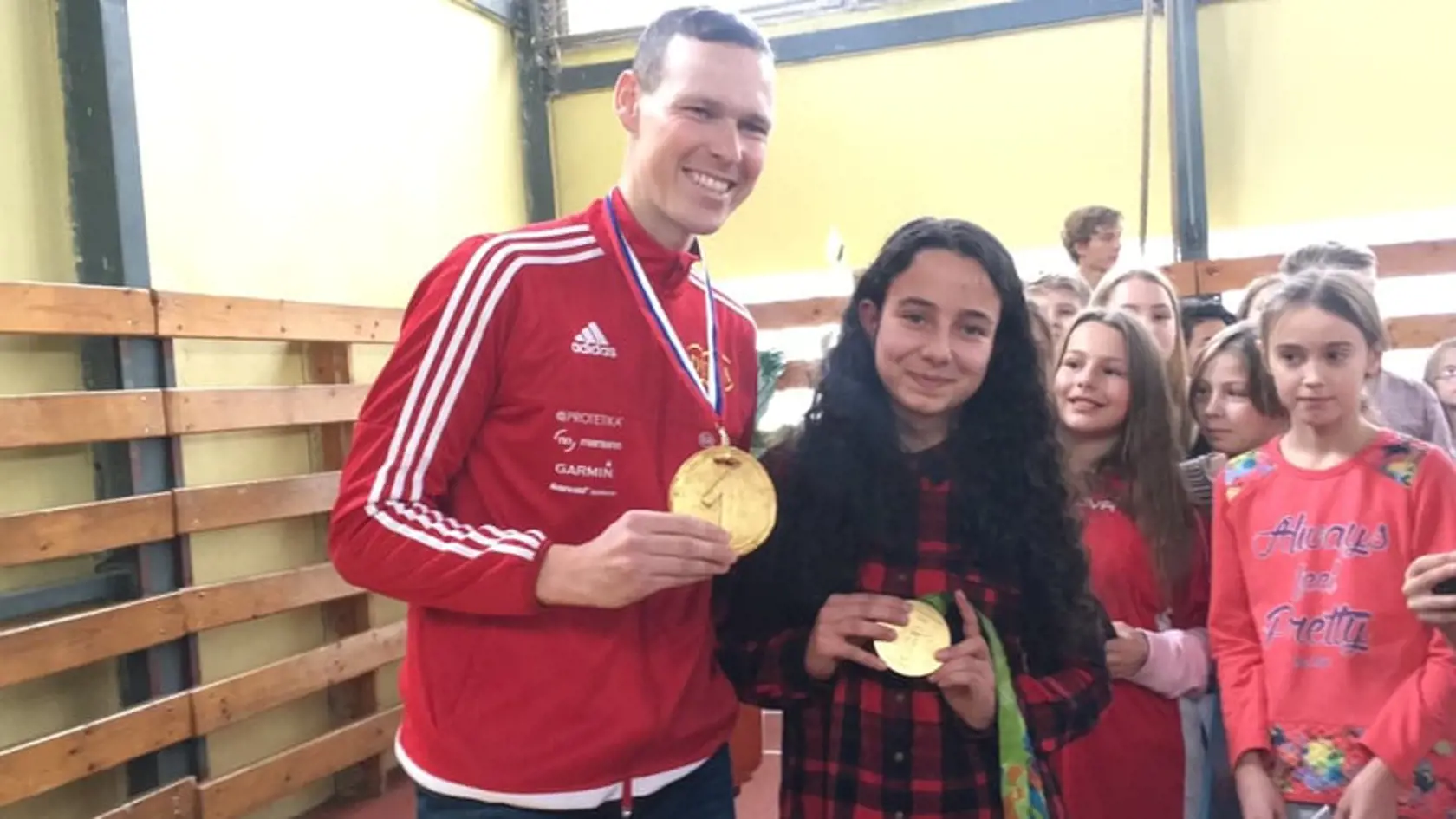 Matej Tóth dostal od školáčky ďalšiu zlatú medailu.