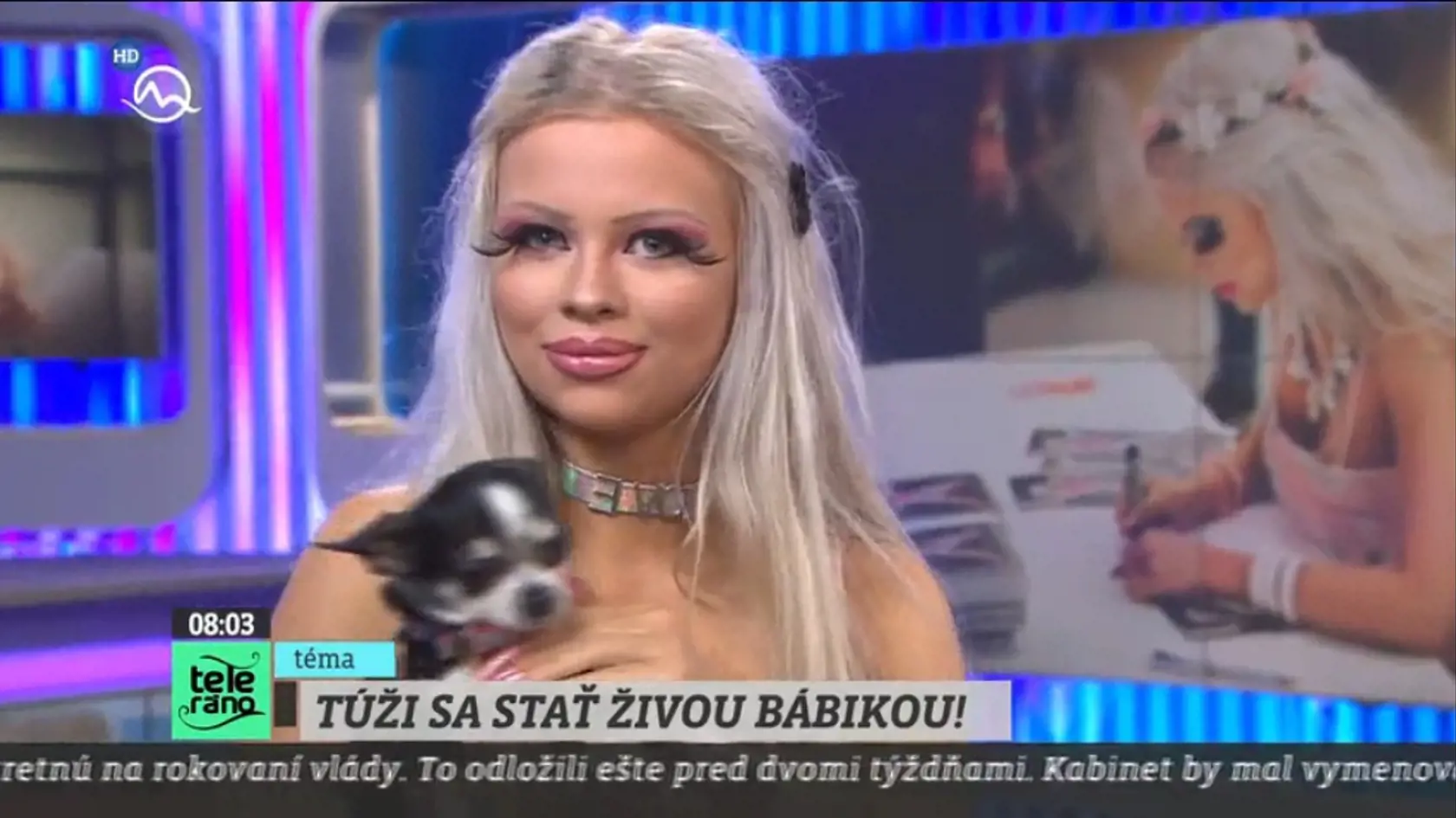 Češka Gabriel Jiráčková chce vyzerať ako Barbie.