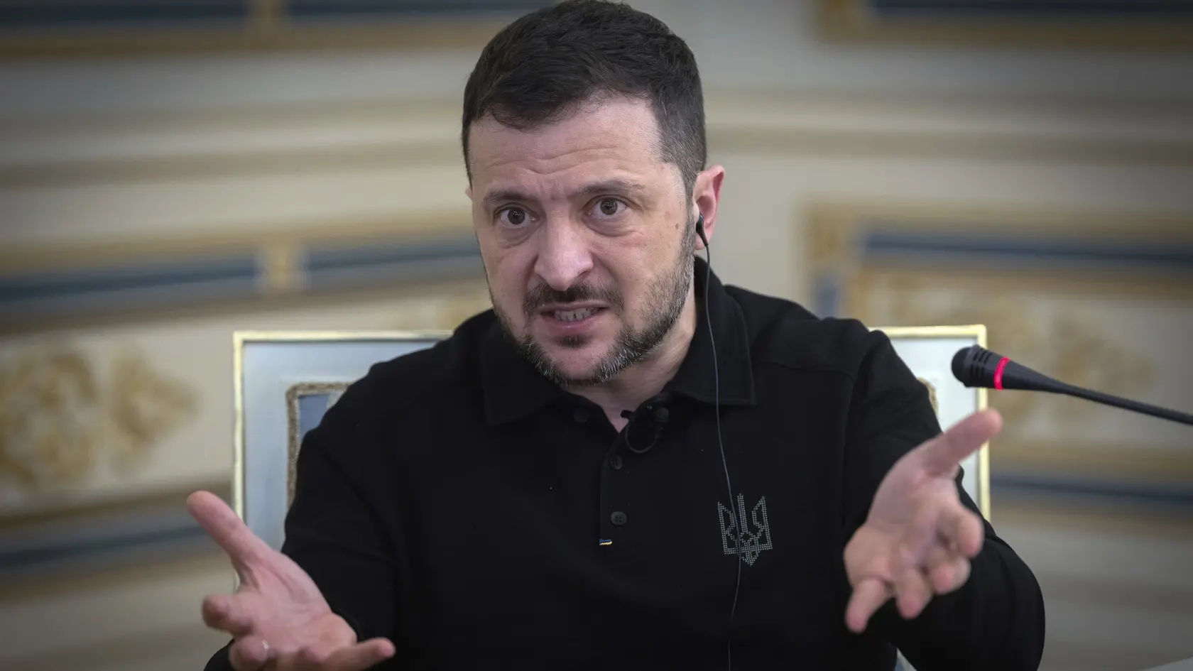 Ukrajinský prezident Volodymyr Zelenskyj.