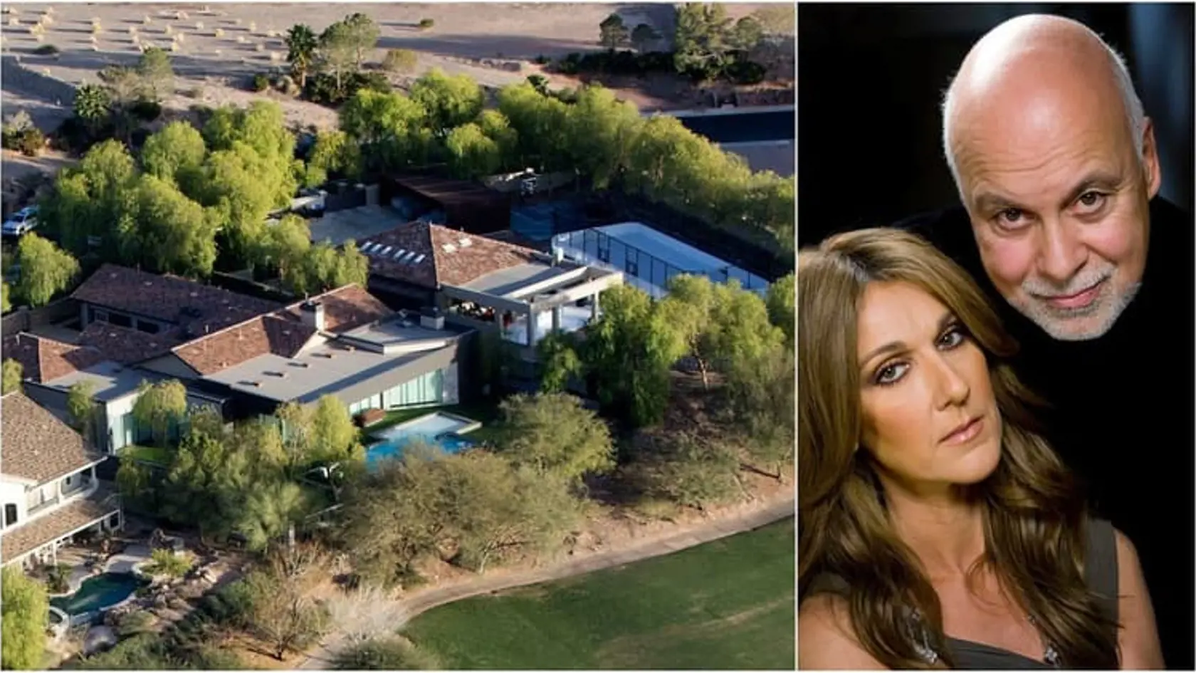 Vila v nevadskom meste Henderson speváčky Celine Dion.