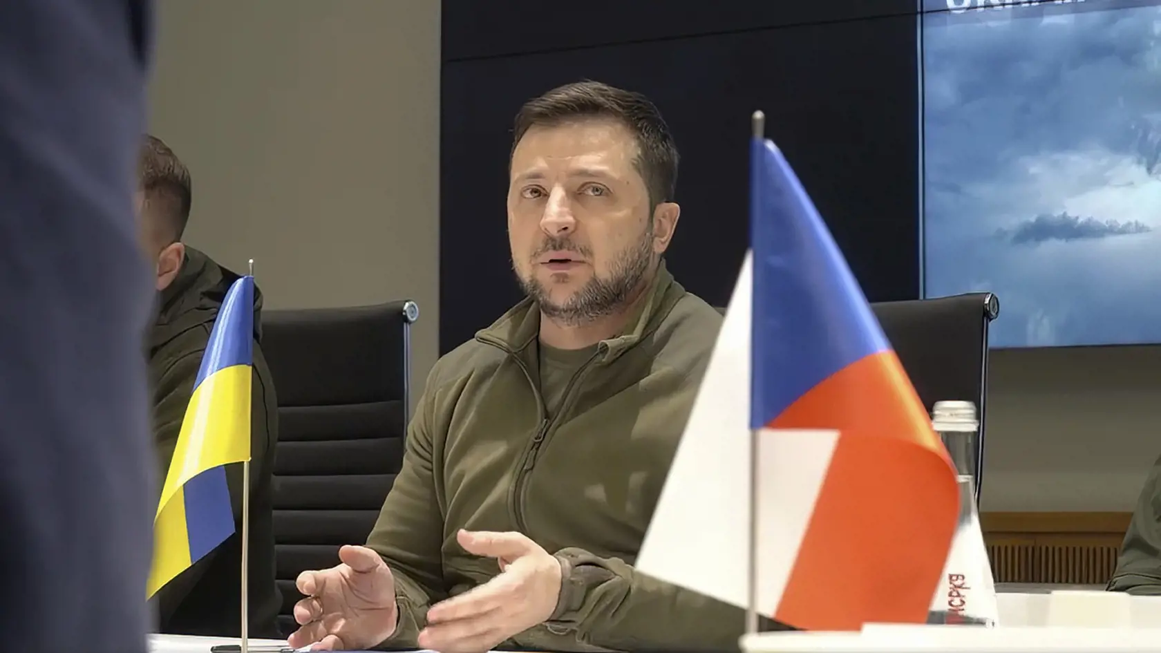 Zelenskyj prijal v Kyjeve premiérov Česka, Poľska a Slovinska