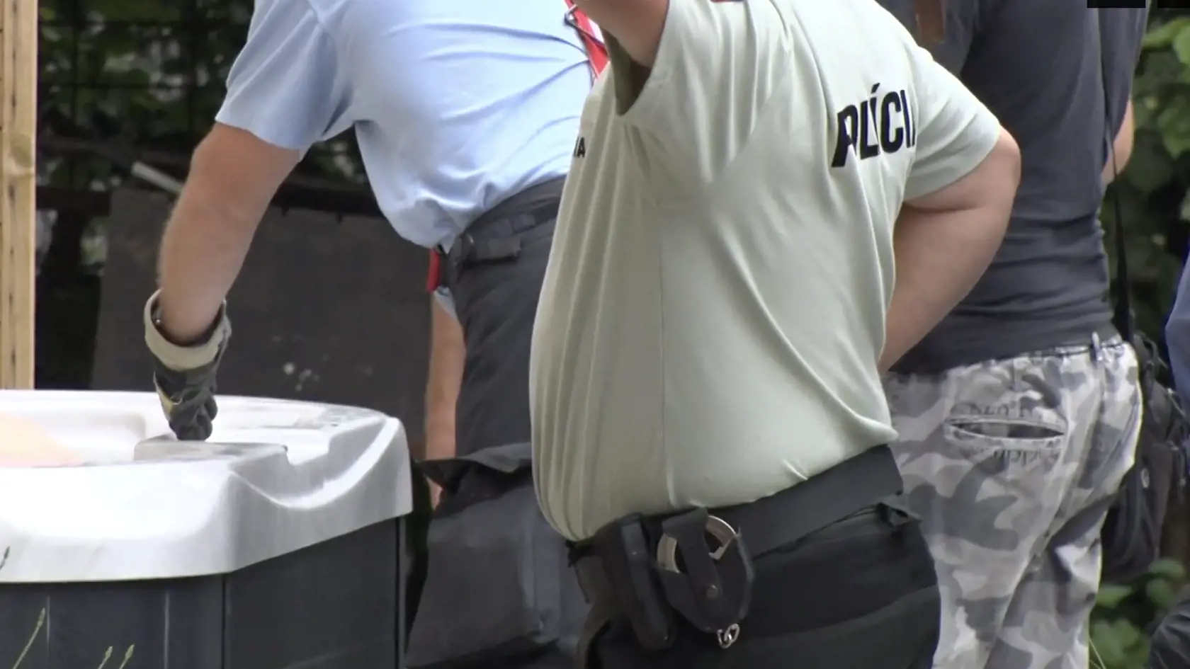 Nešťastie v osade Gápeľ vo Valaskej Belej (okres Prievidza) policajti hodiny dokumentovali.