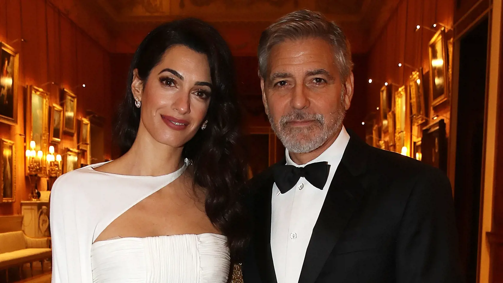 George Clooney s manželkou Amal.