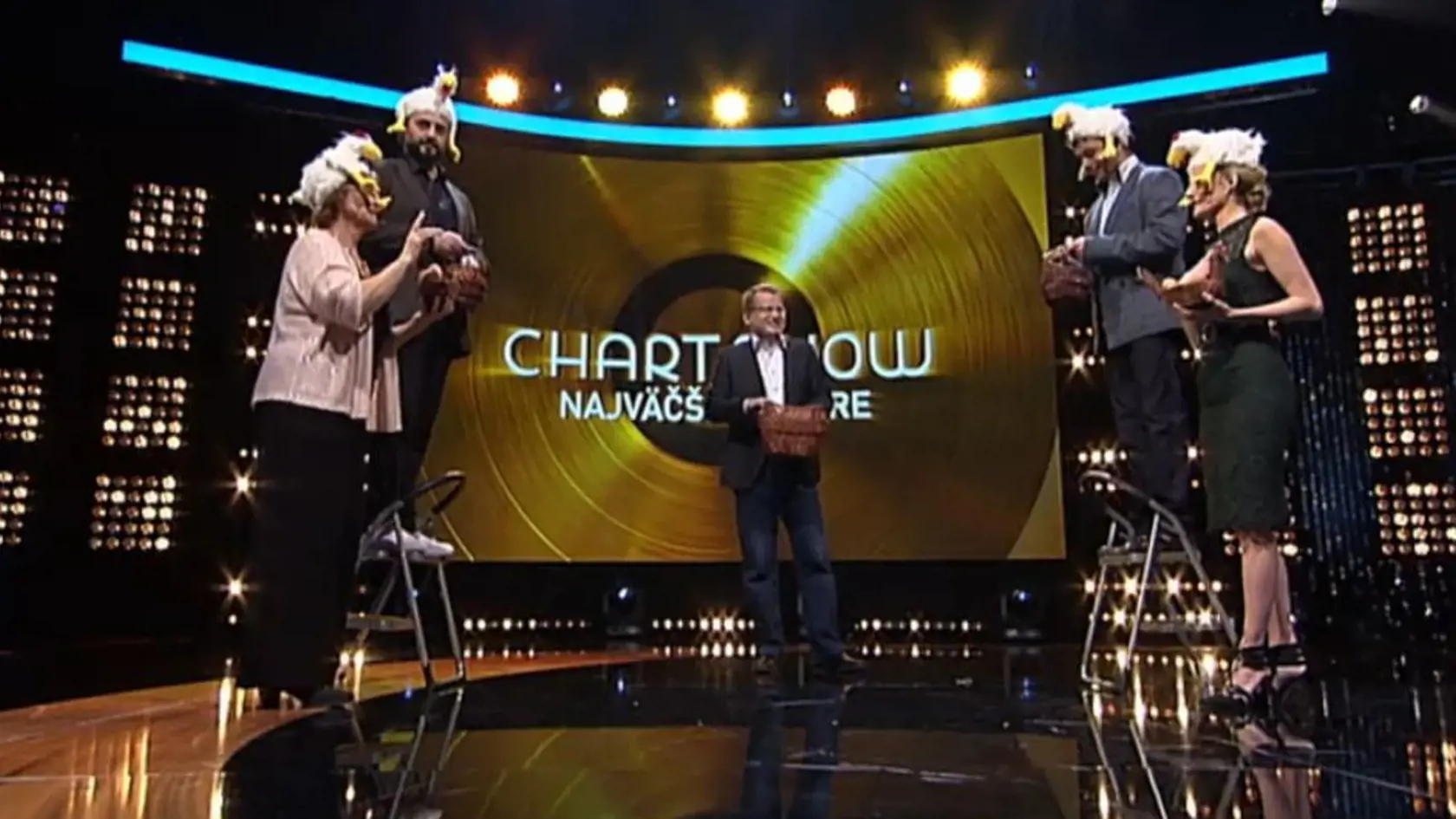 Komparz v Chart Show je vekovo obmedzený.