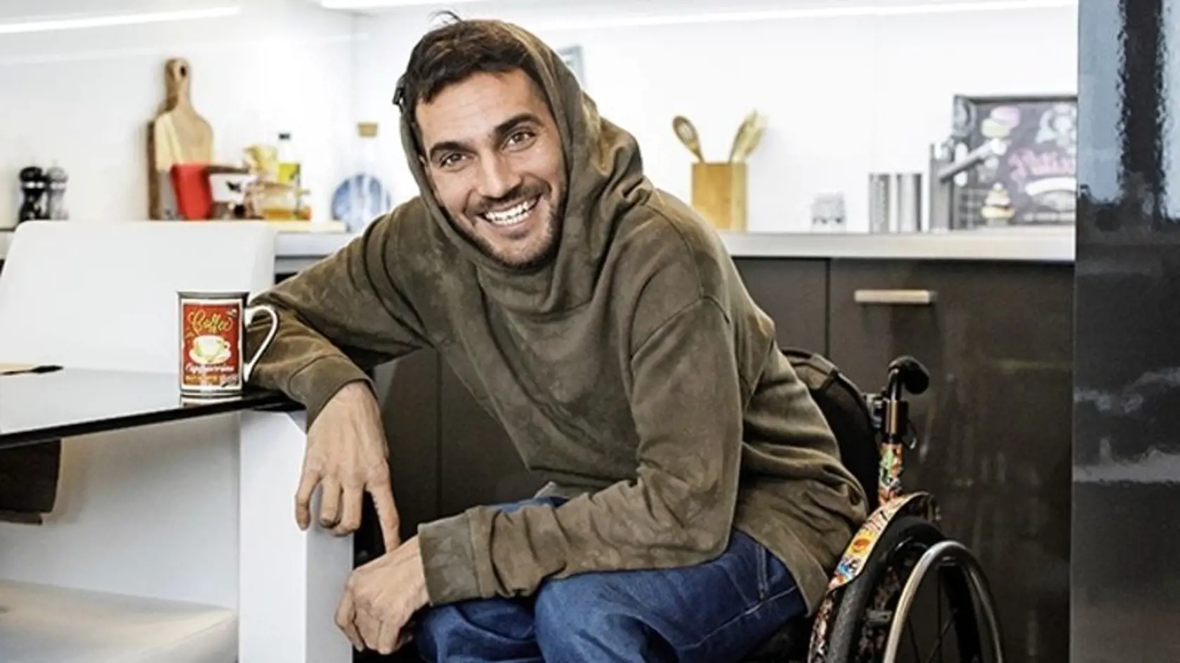 Napriek hendikepu Bekim Aziri nestráca úsmev na tvári.