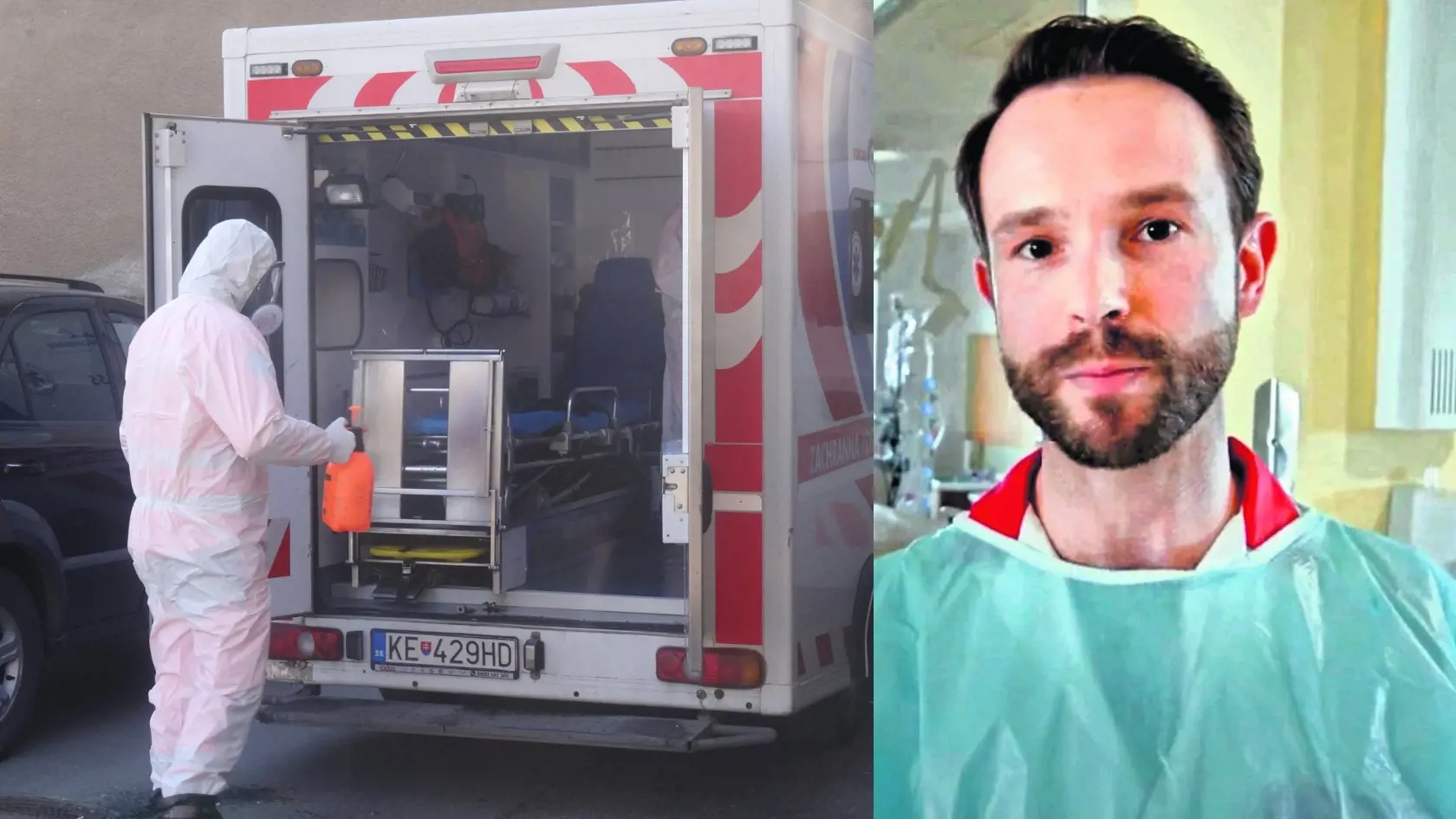 Známy infektológ Sabaka hovorí, že majú aj tridsiatnikov so zničenými pľúcami od covidu. Všetci neočkovaní.