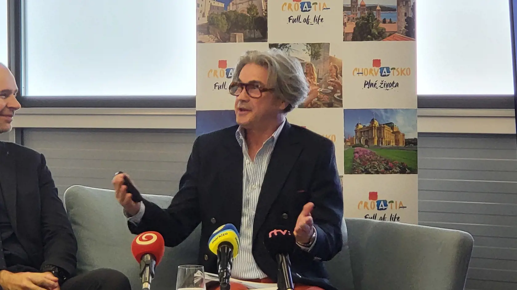 riaditeľ zastúpenia Chorvátskeho turistického združenia pre Českú republiku a Slovensko, Miodrag Mlačić.