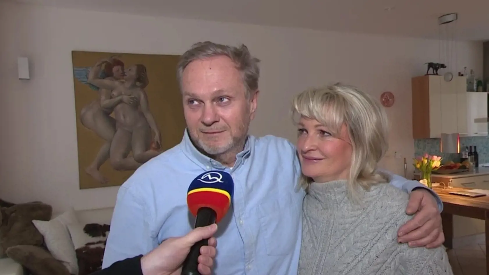 Janko Kuric s manželkou Simonou Bubánovou