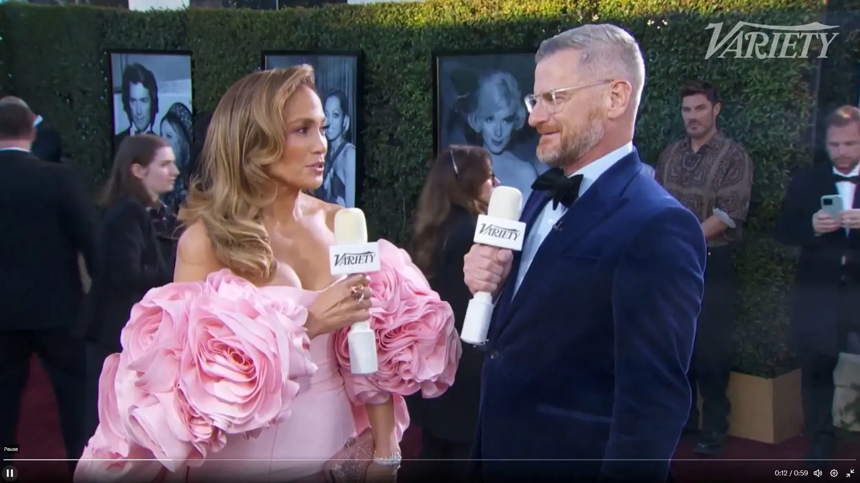Jennifer Lopez počas rozhovoru s Variety
