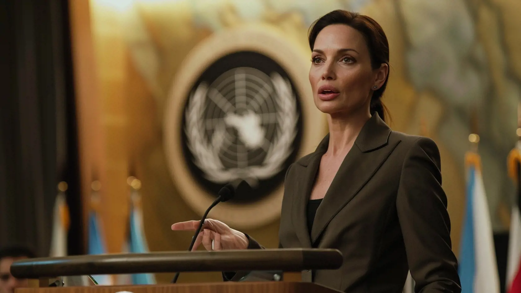 Angelina Jolie zanietene obhajuje globálne záujmy na pôde OSN