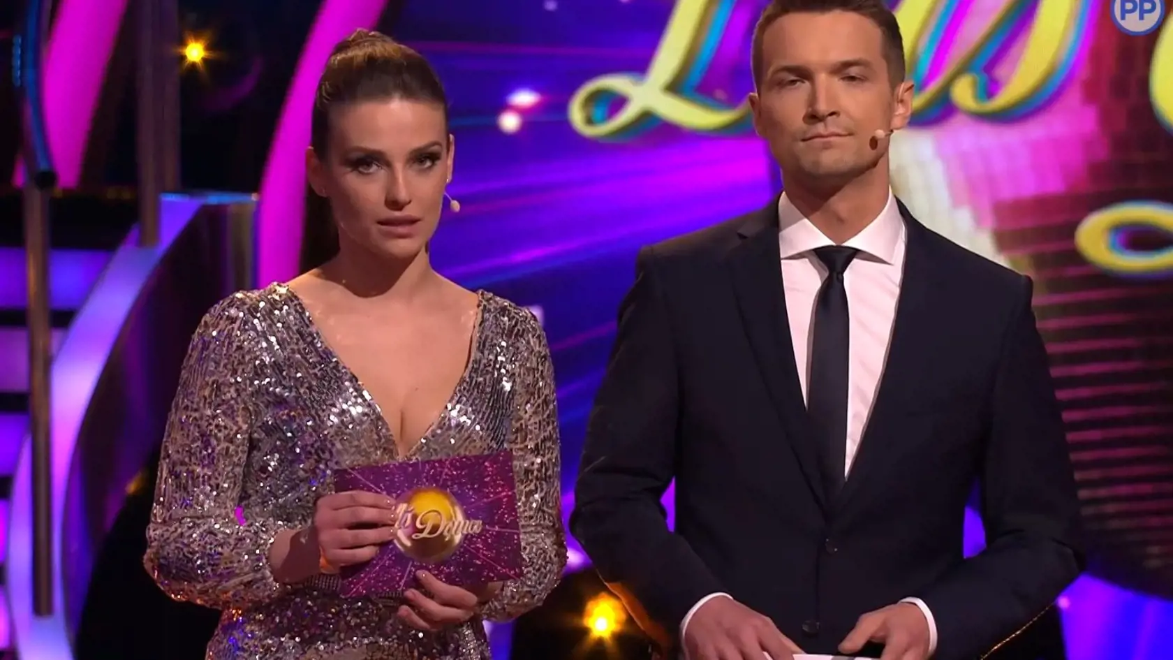 Moderátori Let's Dance Martina Zábranská a Viktor Vincze.