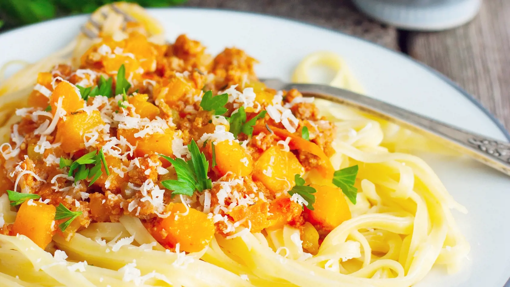 Tekvicové bolognese