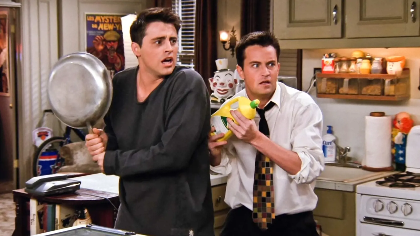 Joey a Chandler boli nerozluční priatelia v seriáli aj mimo neho.