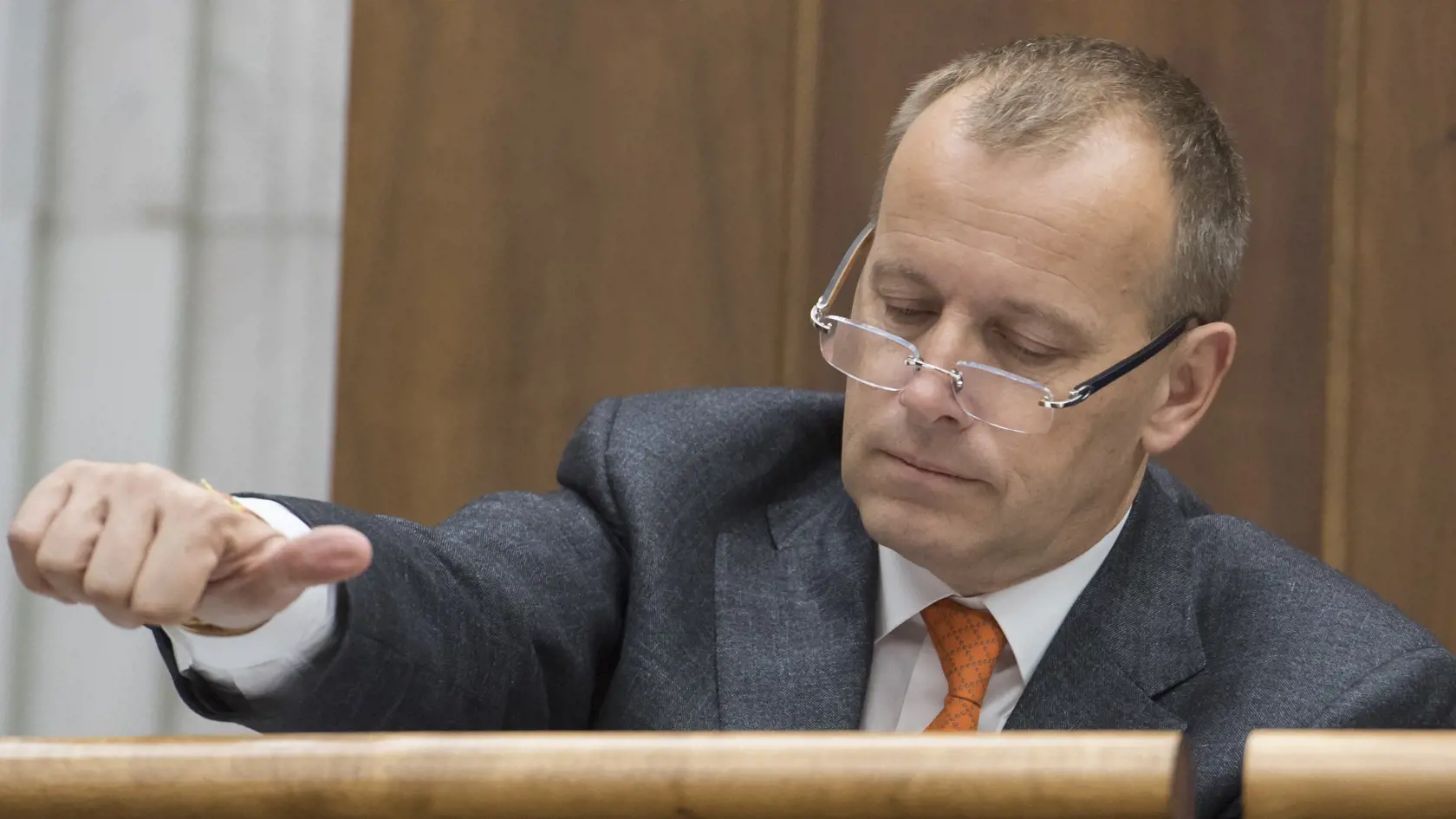 Na snímke poslanec NR SR Boris Kollár (SME RODINA) počas 53. schôdze NR SR 4. decembra 2019 v Bratislave. FOTO TASR - Martin Baumann