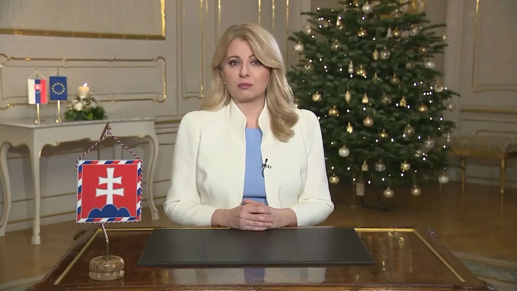 Novoročný príhovor Zuzany Čaputovej.