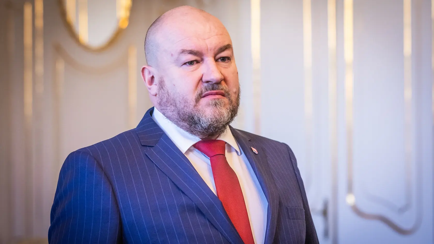 Rudolf Huliak v Prezidentskom paláci.